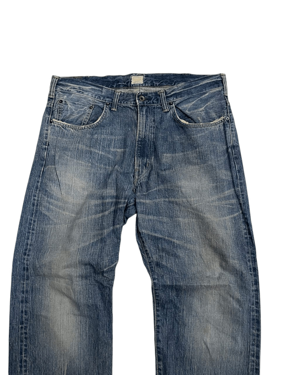 Edwin 💥Flared Baggy Edwin 505Z Selvedge Denim💥 Size US 39 - 3 Thumbnail