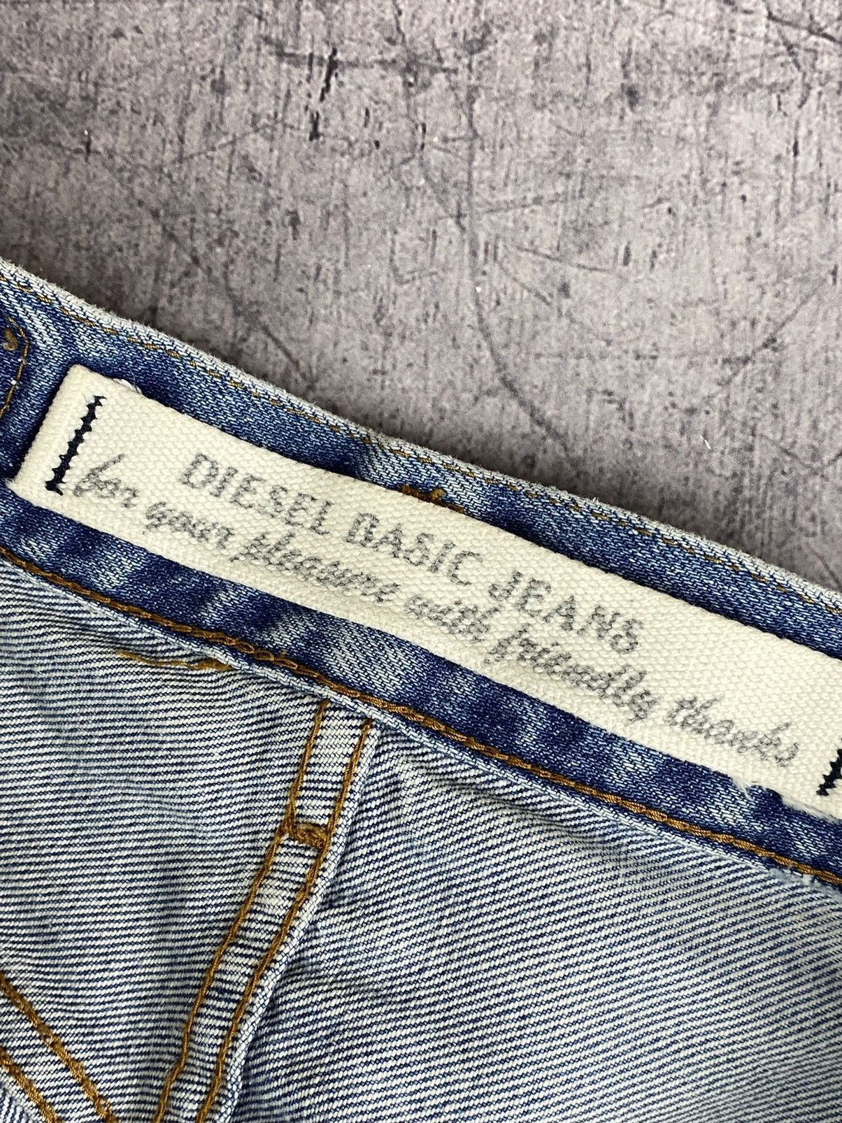 Diesel × Jean × Vintage Vintage Diesel Designer y2k baby blue Jeans Size 29 Size US 29 - 12 Thumbnail