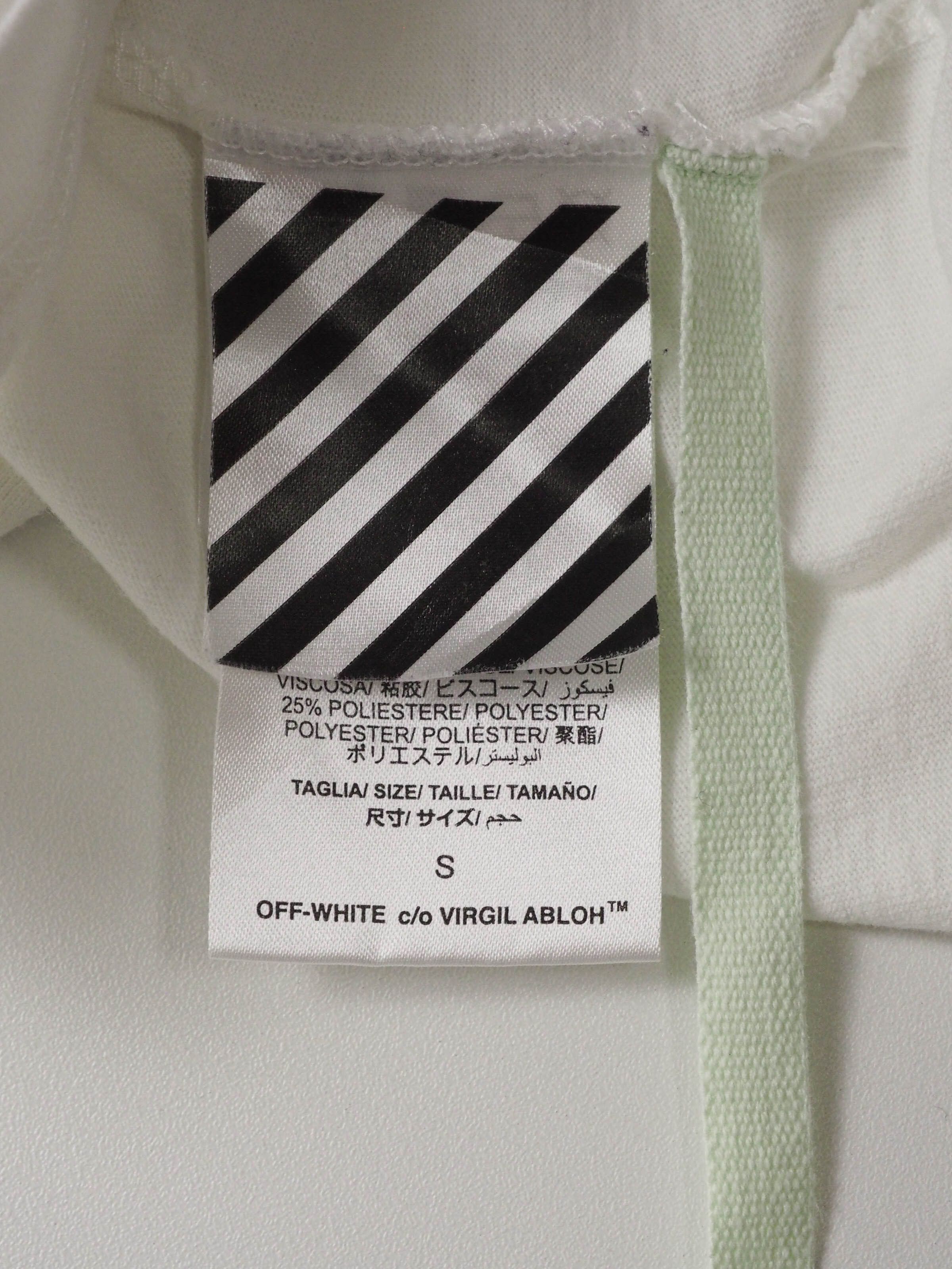 Off-White Off-White c/o Virgil Abloh Dual Scorpion T-Shirt Size US S / EU 44-46 / 1 - 14 Thumbnail