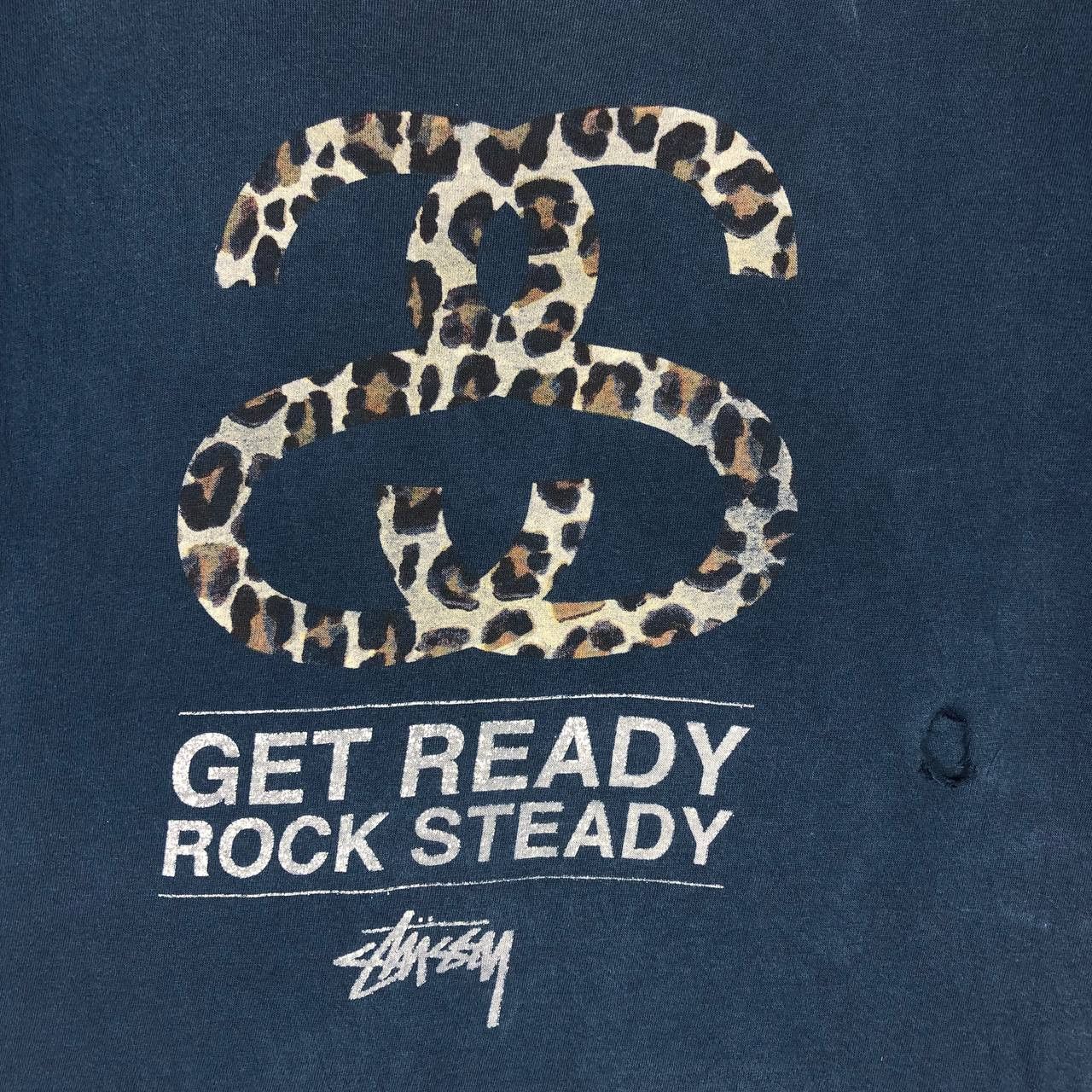 Stussy Vintage Stussy "Get Ready Rock Steady" T-Shirt Size US L / EU 52-54 / 3 - 5 Thumbnail