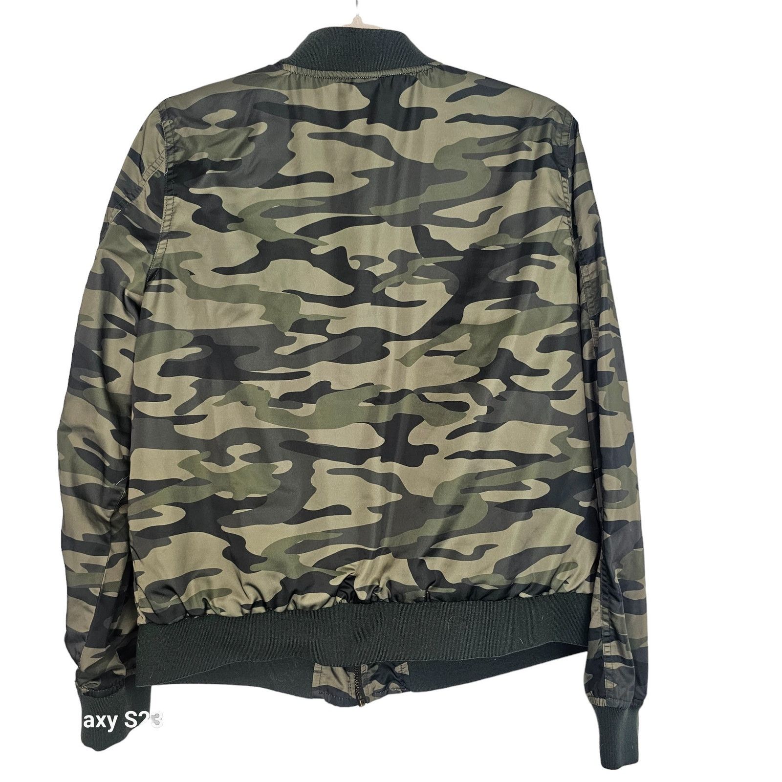 Torrid Torrid Womens Camo Bomber Jacket Full Zip Plus Size 00X Army Size XXS / US 00 / IT 34 - 9 Thumbnail