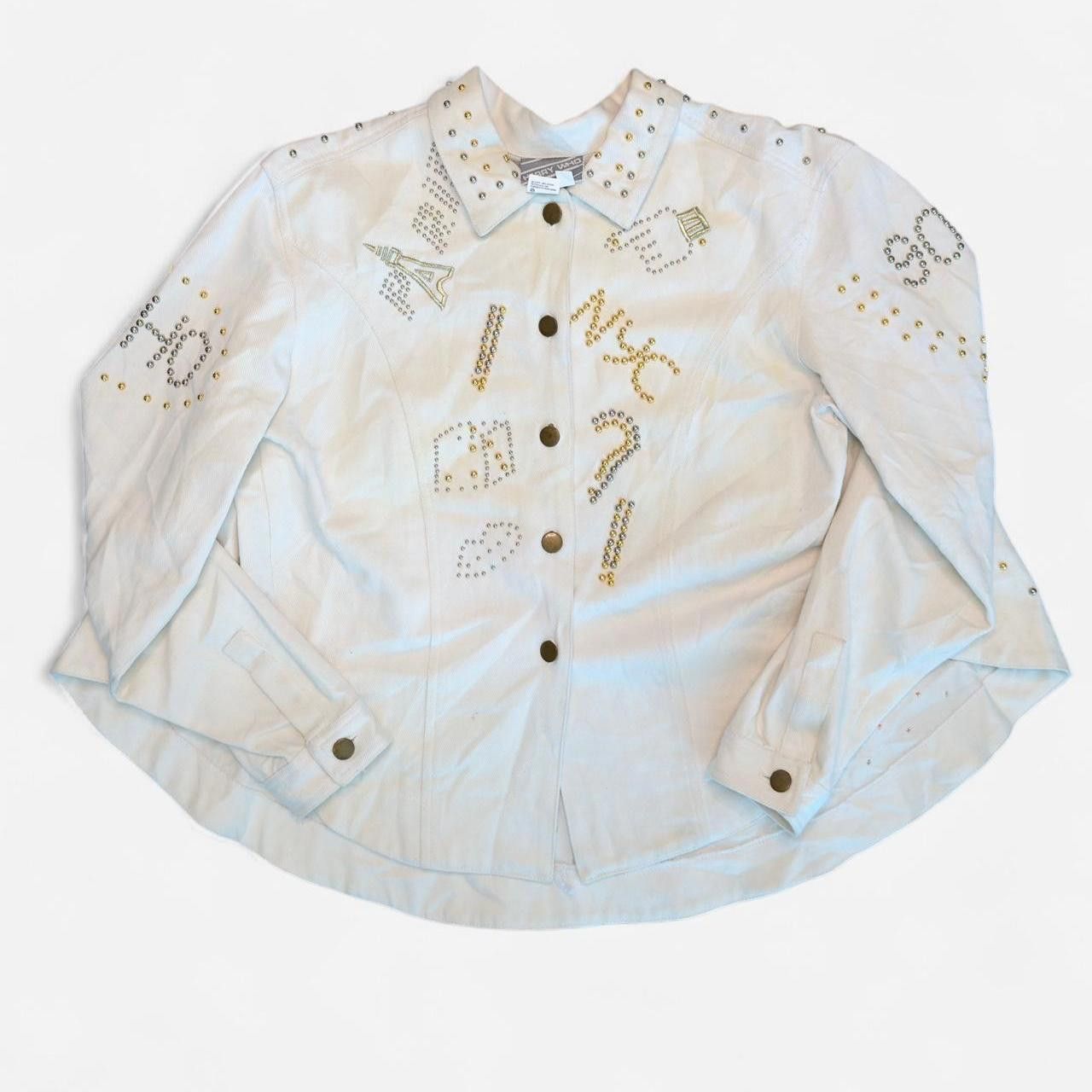 Other Harry Brown Women's white cream Coats Size US L / EU 52-54 / 3 - 1 Thumbnail