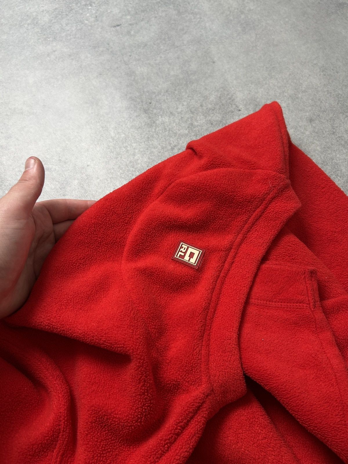 Polo Ralph Lauren Polo Ralph Lauren x Chaps red fleece sweatshirt Size US M / EU 48-50 / 2 - 4 Thumbnail