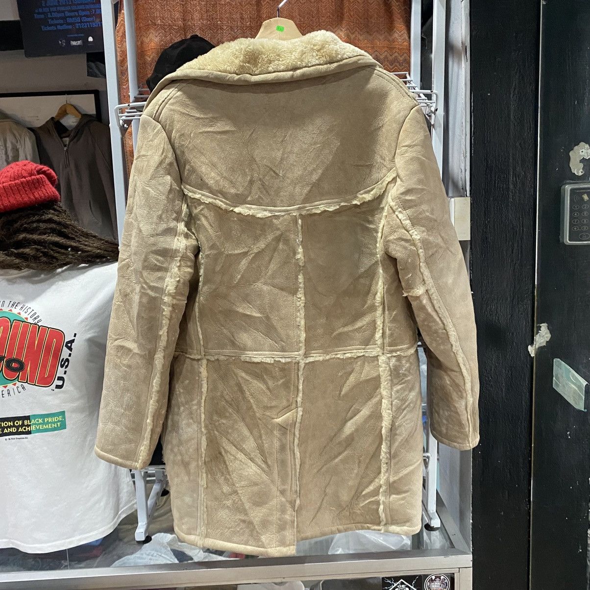 Schott Vintage Schott Sheepskin Shearling Jacket Coat Leather Size US S / EU 44-46 / 1 - 2 Thumbnail