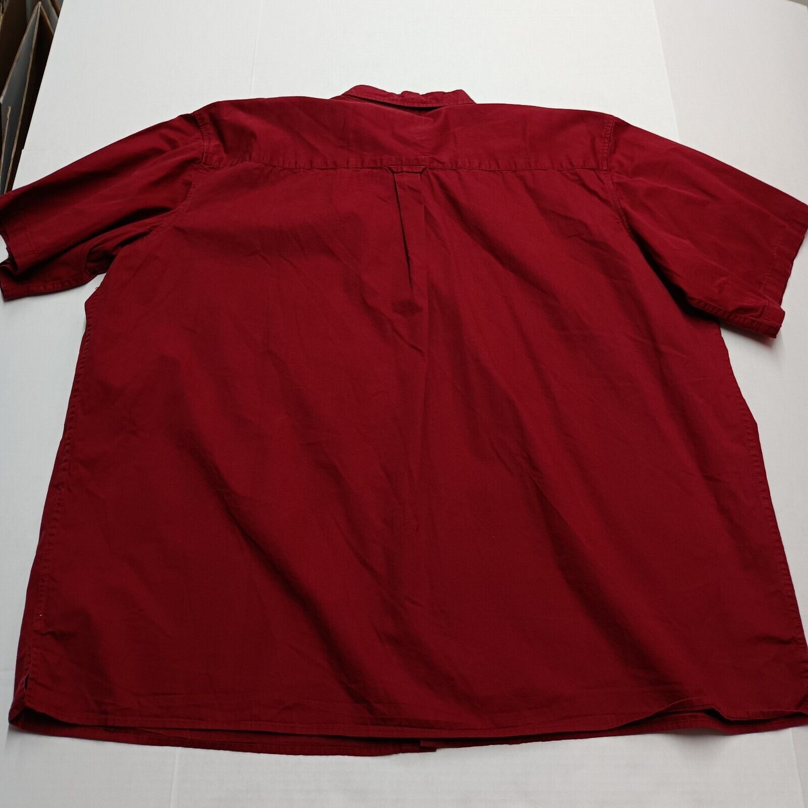 & Other Stories Canyon Ridge Shirt Men's 3XLT Red Button-Up Pockets Size US XXL / EU 58 / 5 - 7 Thumbnail