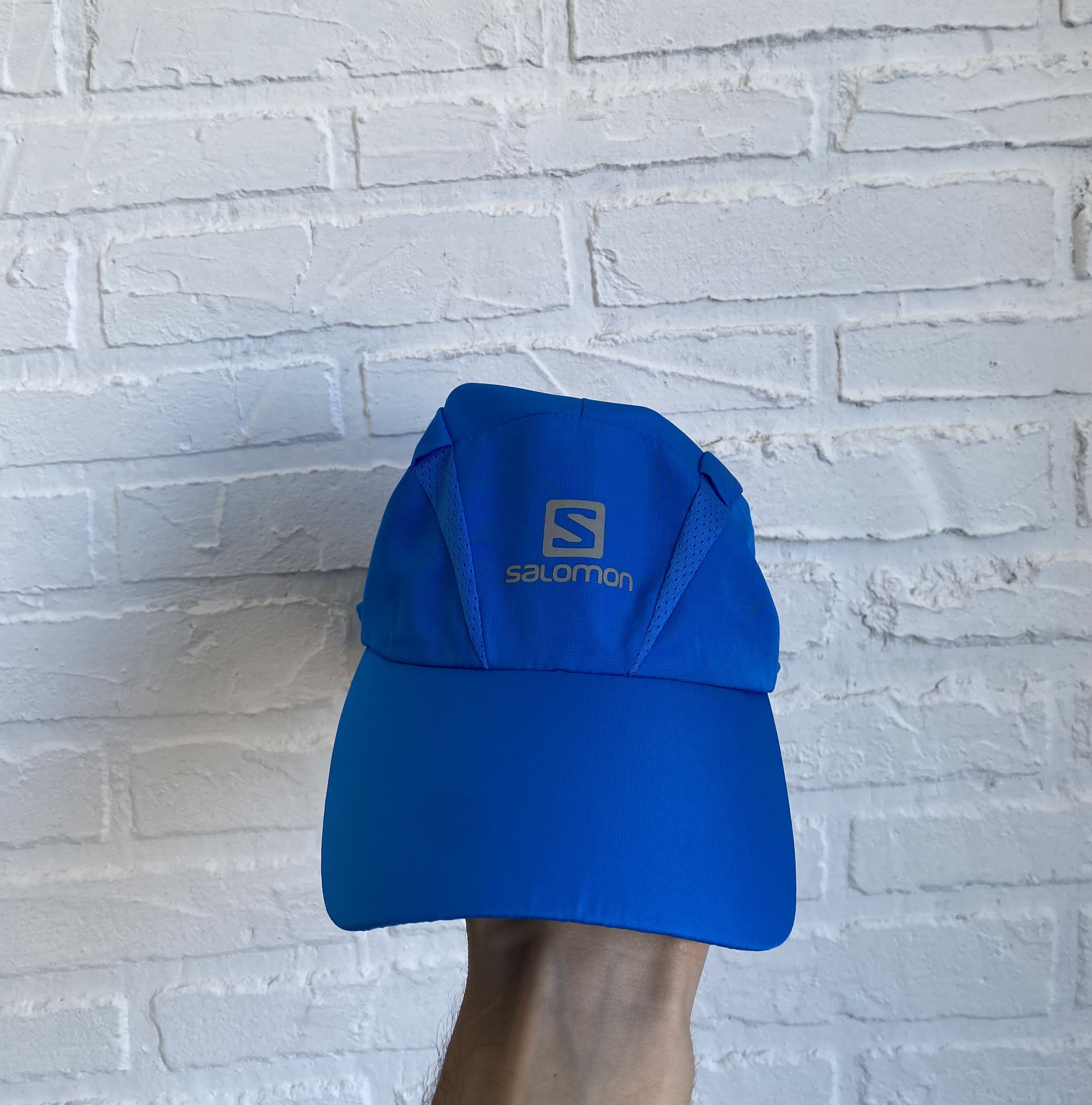 Salomon Salomon blue nylon cap Size ONE SIZE - 1 Thumbnail