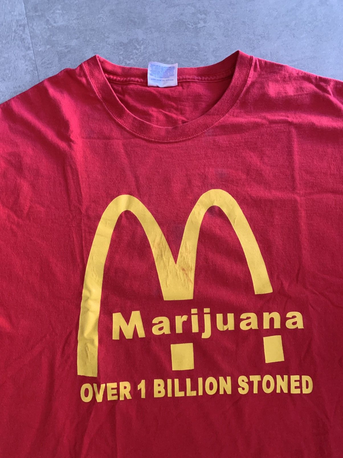 Fuck Art, Make Tees Weed tee parody mcd Size US XL / EU 56 / 4 - 2 Thumbnail