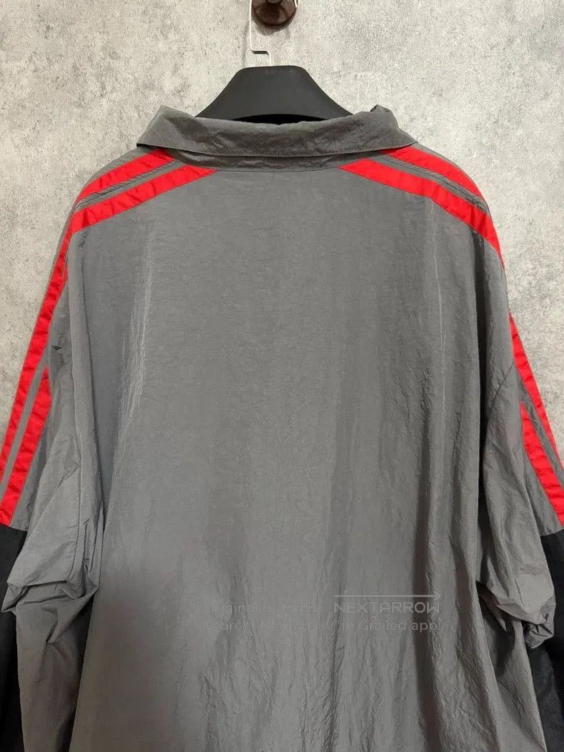 Balenciaga Balenciaga Gray Colorblock Windbreaker Jacket. Size US M / EU 48-50 / 2 - 6 Thumbnail