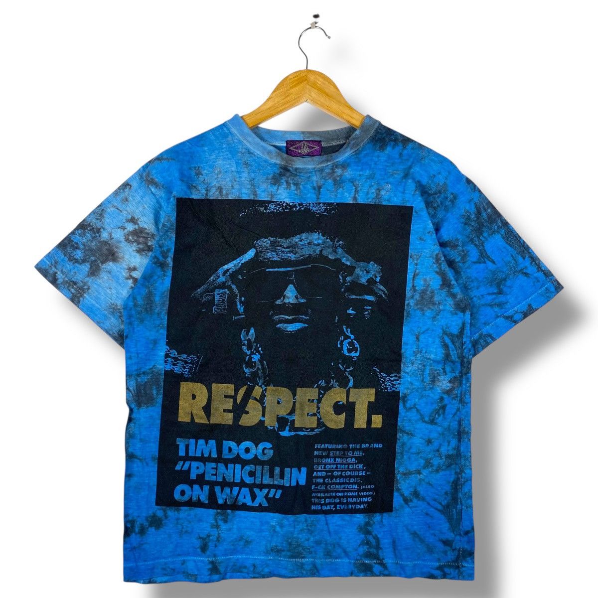 Rap Tees Vintage 90's TIM DOG Penicillin On Wax Album Rap Tees Tee Size US L / EU 52-54 / 3 - 1 Thumbnail
