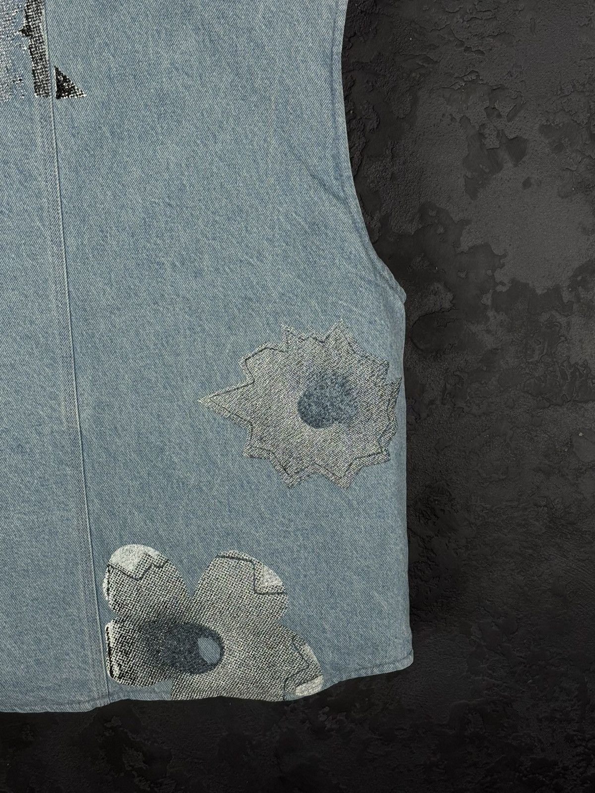Supreme Supreme Nate Lowman Work Vest Denim (Large) Size US L / EU 52-54 / 3 - 17 Thumbnail
