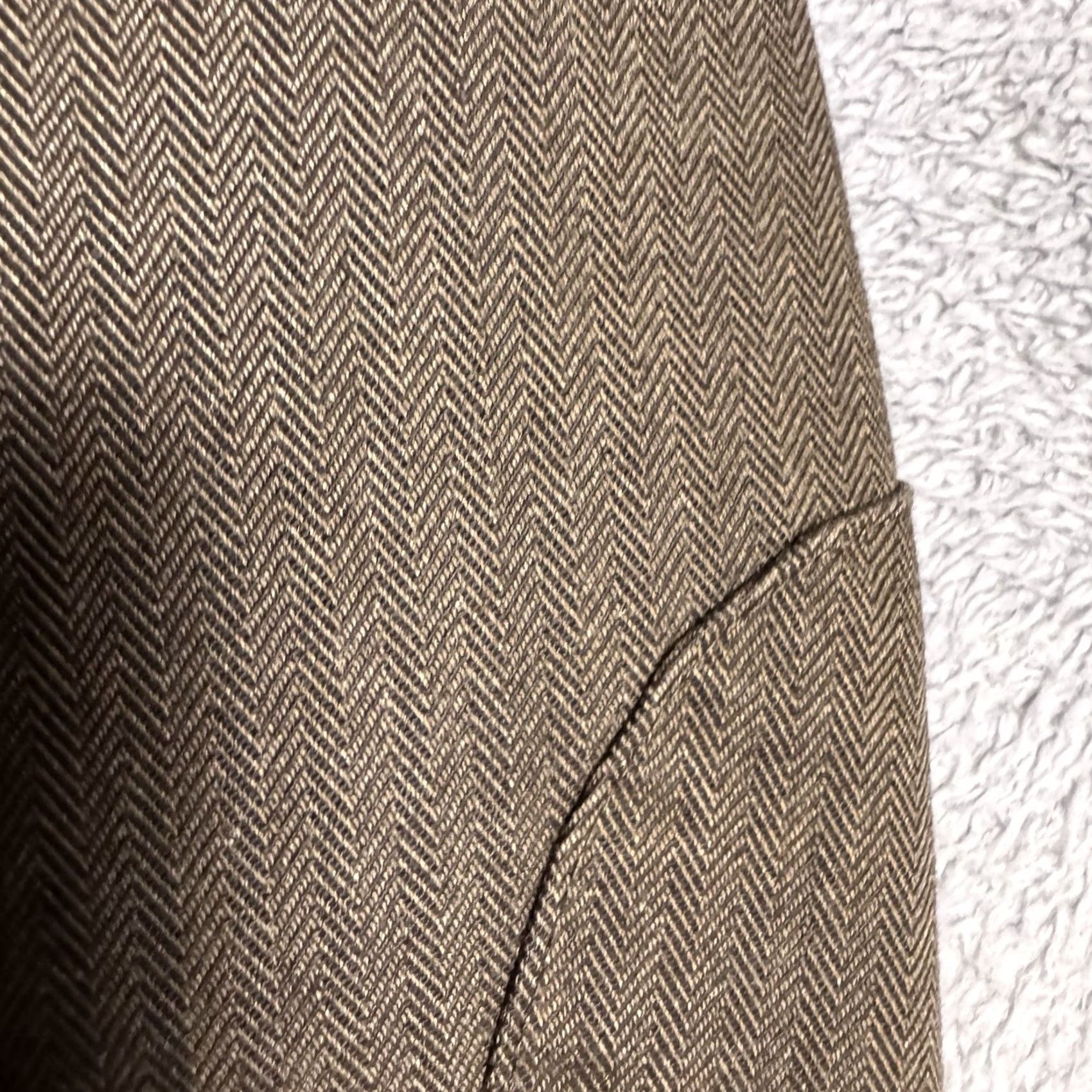 Joseph Abboud Joseph Abboud Sport Coat - Men L Herringbone Business Casual Size US L / EU 52-54 / 3 - 5 Thumbnail