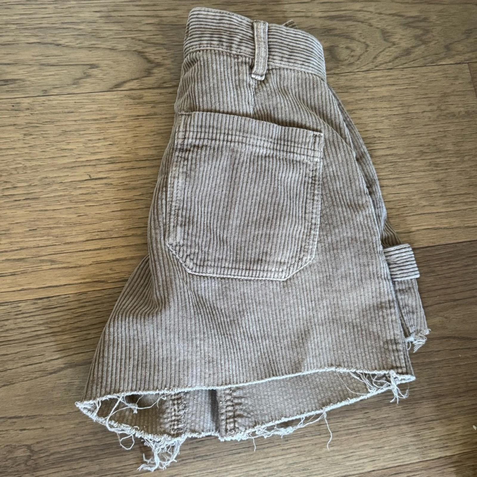 Pacsun PacSun Tan Cargo Shorts Casual Style-24 Size 24" / US 00 / IT 34 - 3 Thumbnail