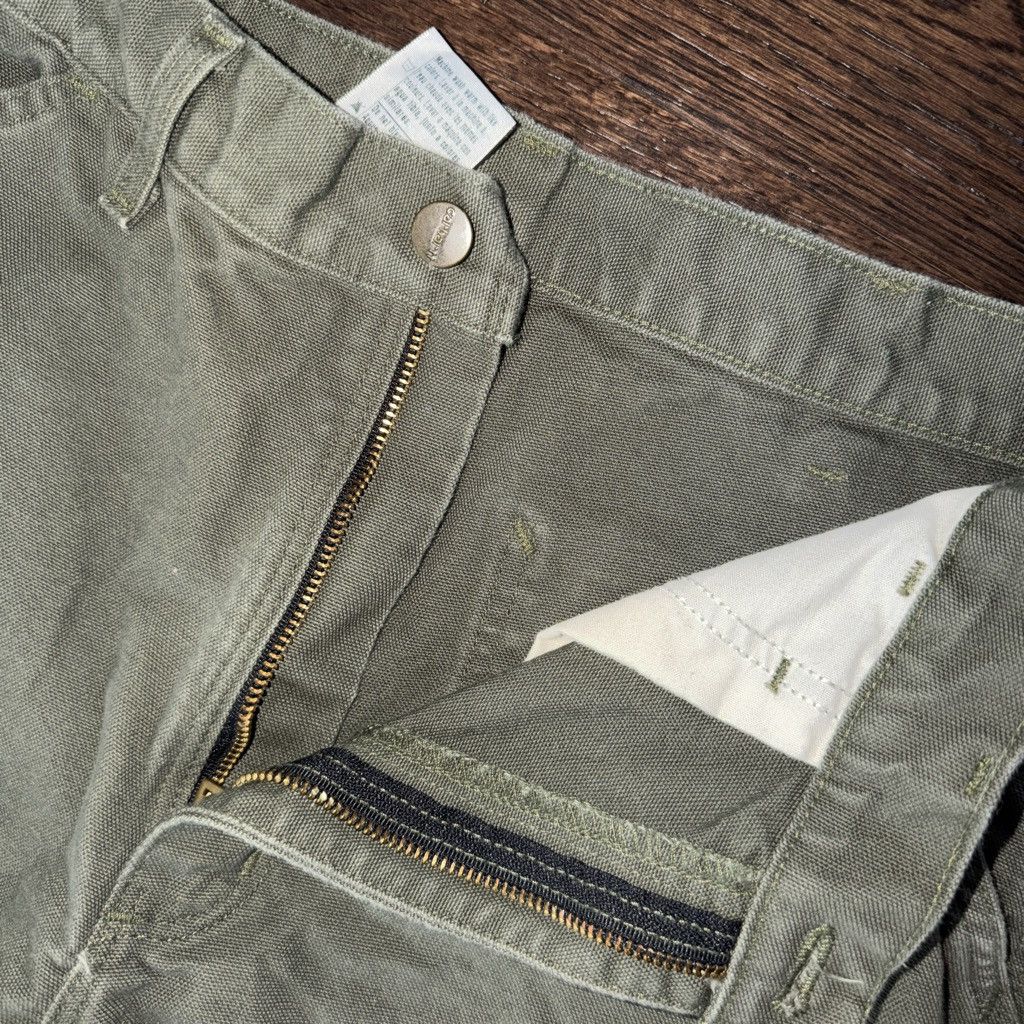 Carhartt Carhartt Carpenter Pants — Faded Olive Green Size US 32 / EU 48 - 2 Thumbnail