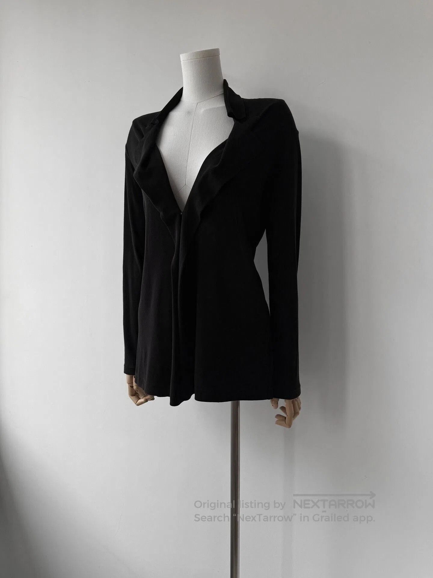 Yohji Yamamoto Yohji Yamamoto Asymmetric Cardigan Top. Size M / US 6-8 / IT 42-44 - 3 Thumbnail