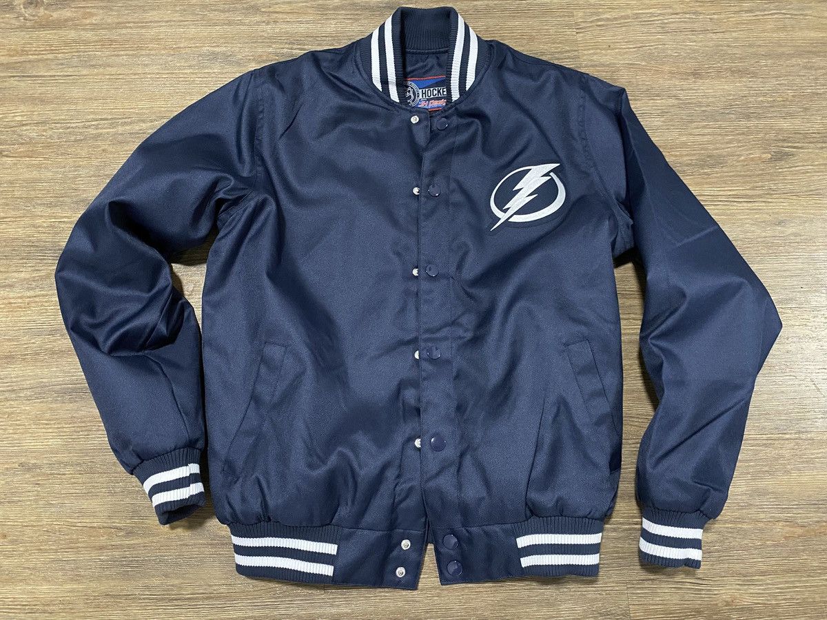 NHL Tampa Bay Lightning NHL Varsity Jacket Size US S / EU 44-46 / 1 - 1 Thumbnail