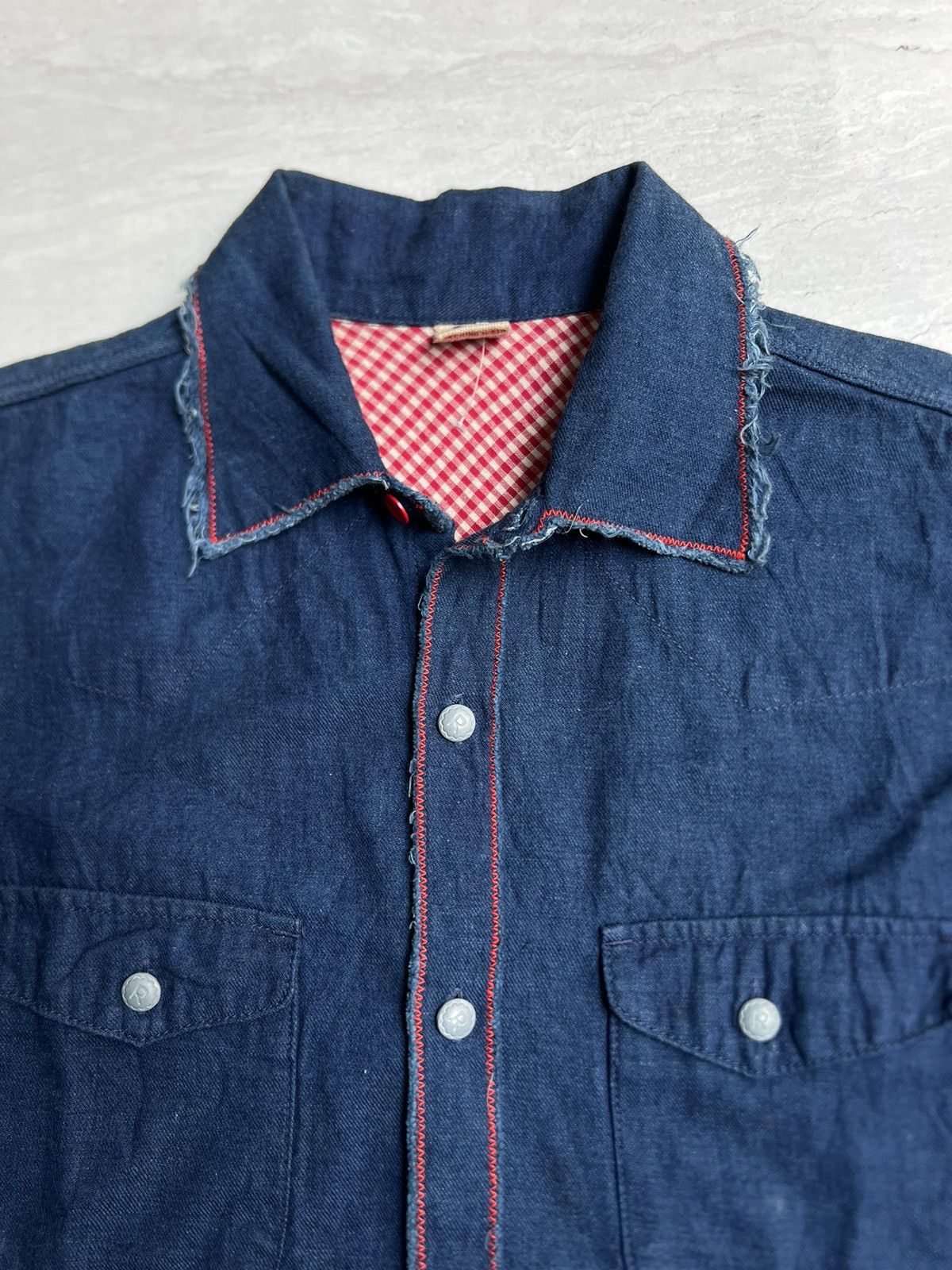 45rpm 45RPM Blue Jeans Shirt Size US S / EU 44-46 / 1 - 9 Thumbnail