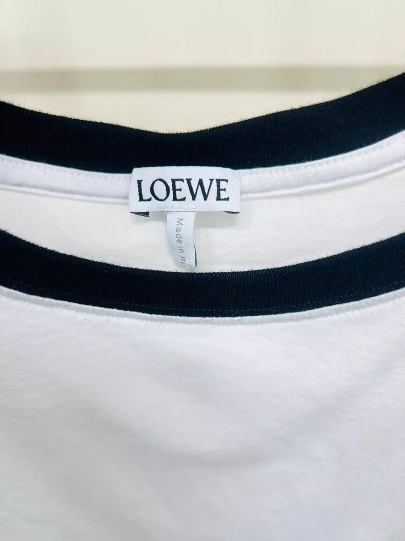 Loewe loewe White short sleeves 2505-Nextarrow Size US M / EU 48-50 / 2 - 3 Thumbnail