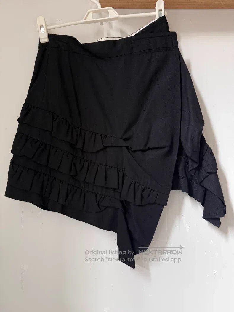 Comme des Garcons Comme des Garcons one-size-fits-all Black Multi-Layered Ruf Size 23" - 2 Thumbnail