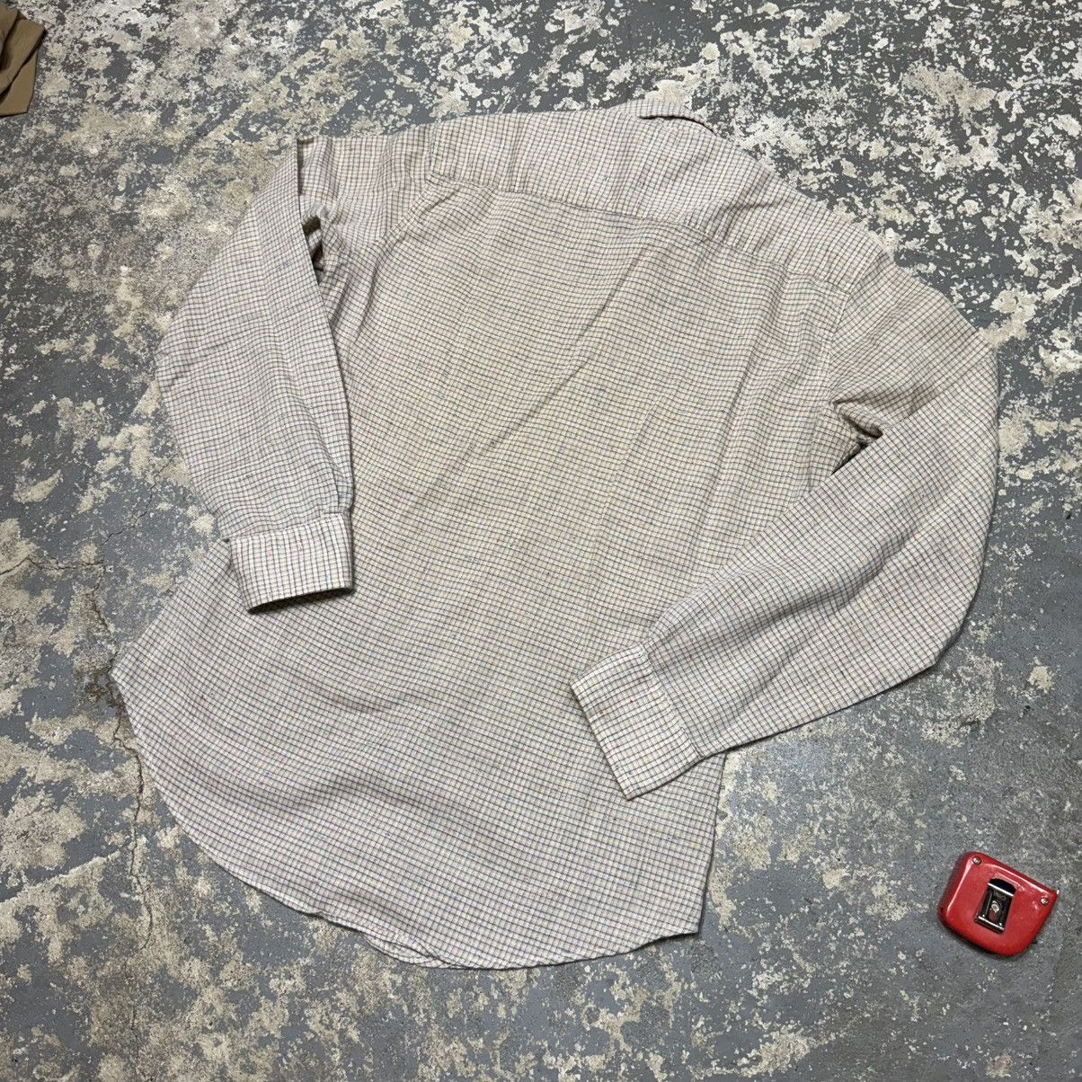 Levi's Vintage Levi’s White Tab Brown/Tan Stripe Plaid Button Up Size US M / EU 48-50 / 2 - 12 Thumbnail