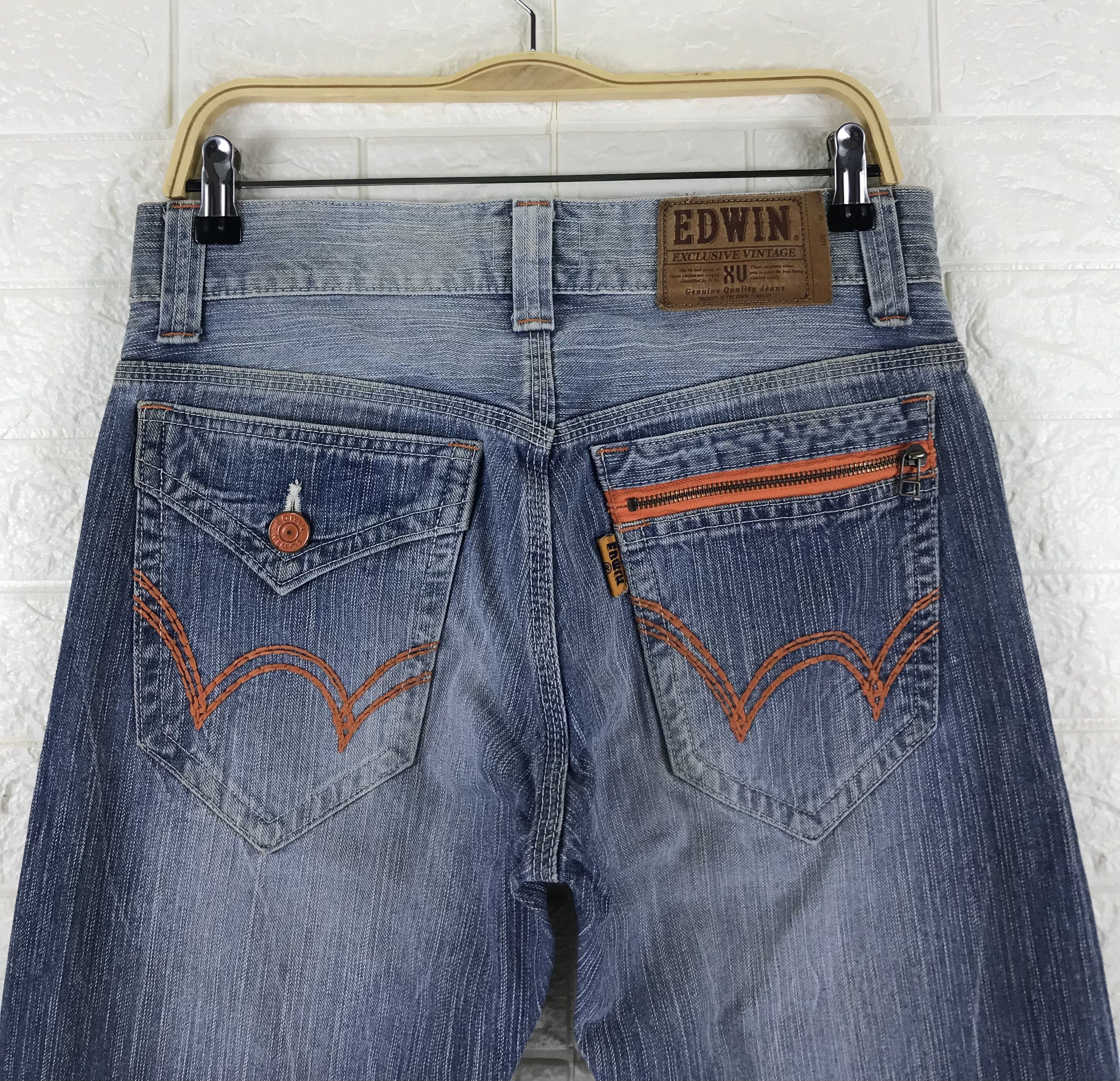 Edwin Vintage Edwin 403XVS Faded Blue Jeans Size US 31 - 6 Thumbnail