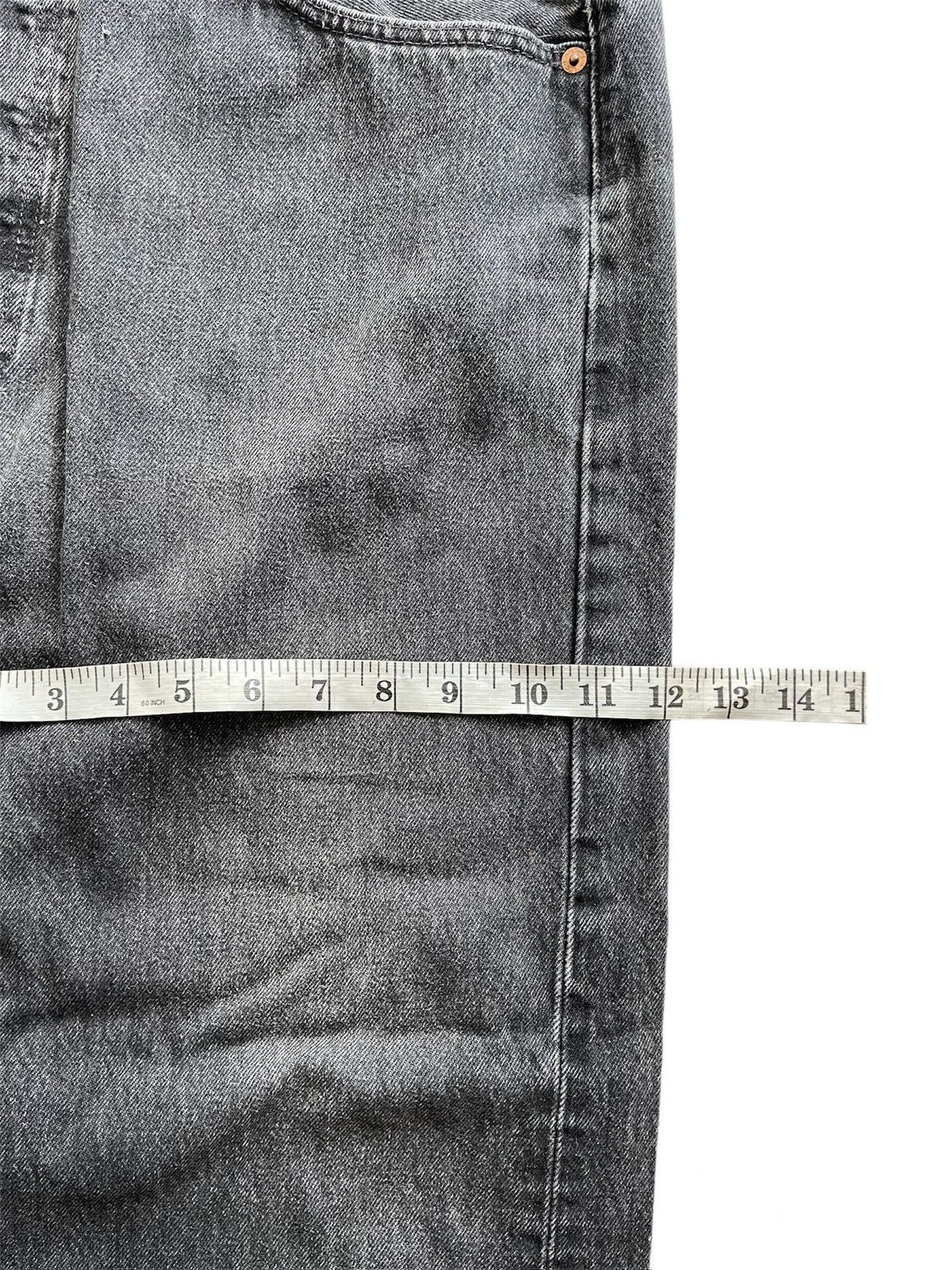 Levi's × Levi's Vintage Clothing 501 Levis Super Black Faded Size US 36 / EU 52 - 11 Thumbnail