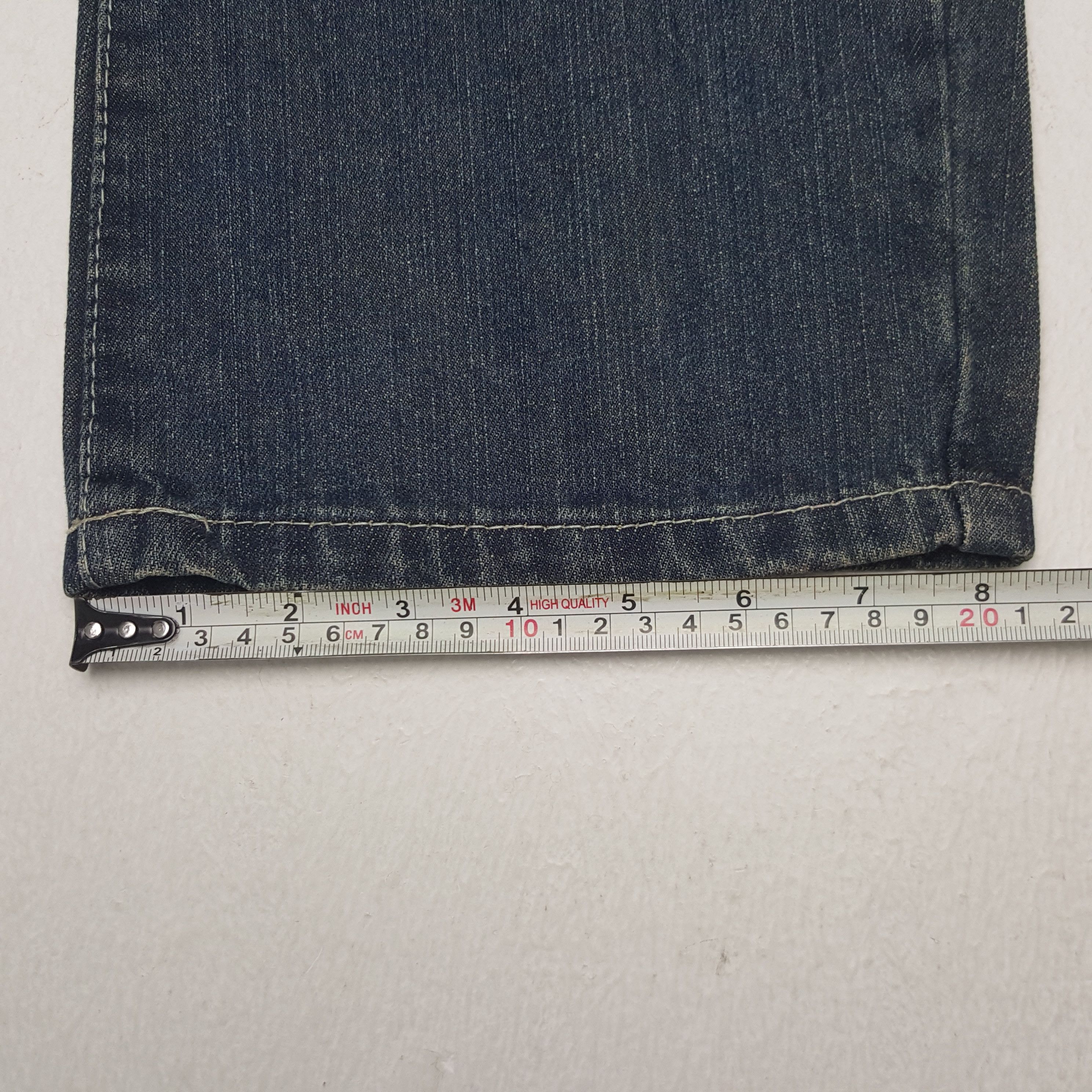 Christian Audigier × Ed Hardy × Vintage Vintage Ed Hardy By Christian Audiger American Denim Jeans Size US 30 / EU 46 - 13 Thumbnail