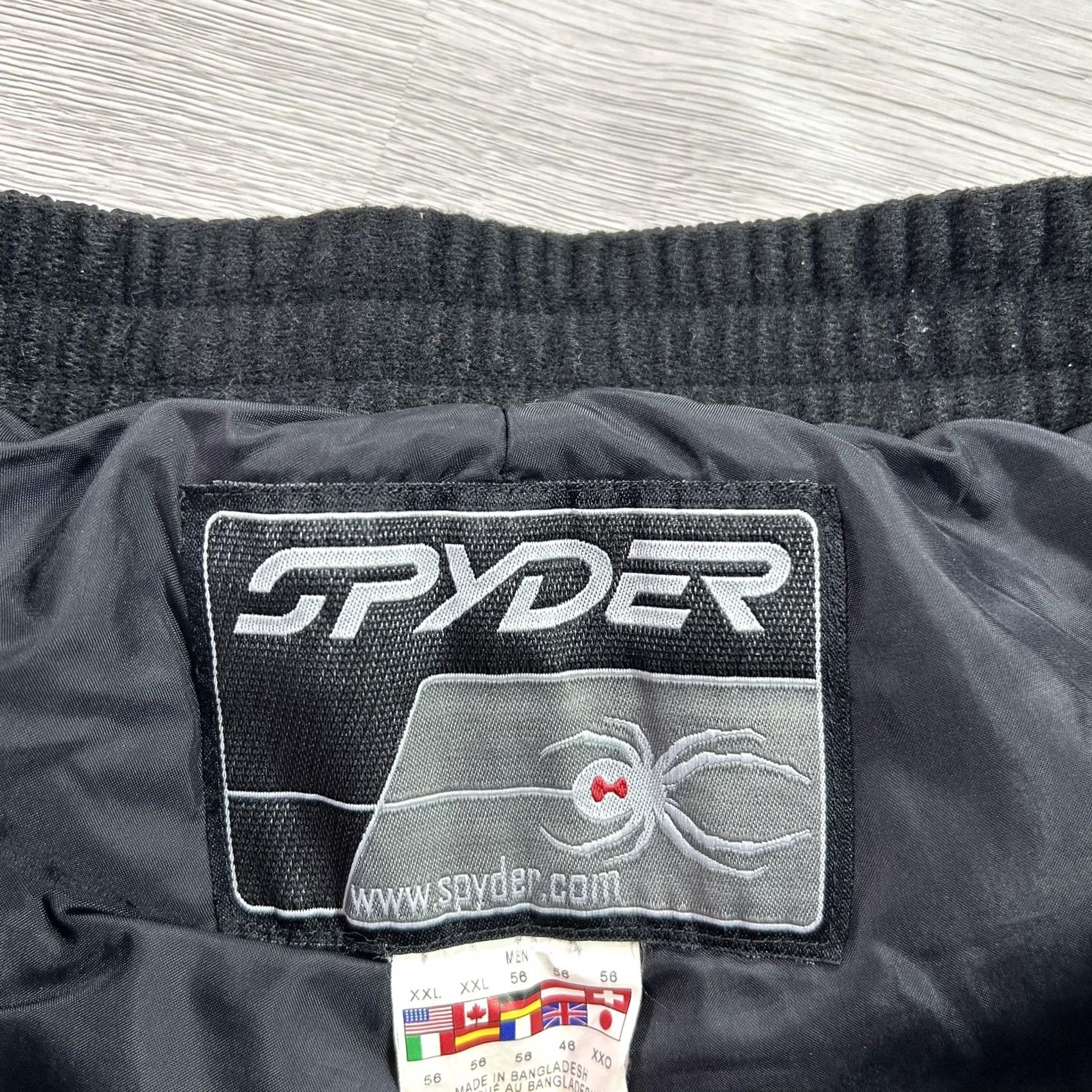 Spyder Spyder Snow Pants Mens 2XL Black Insulated Lined Pockets Zip Ski Winter Mens 2XL Size US 39 - 6 Thumbnail