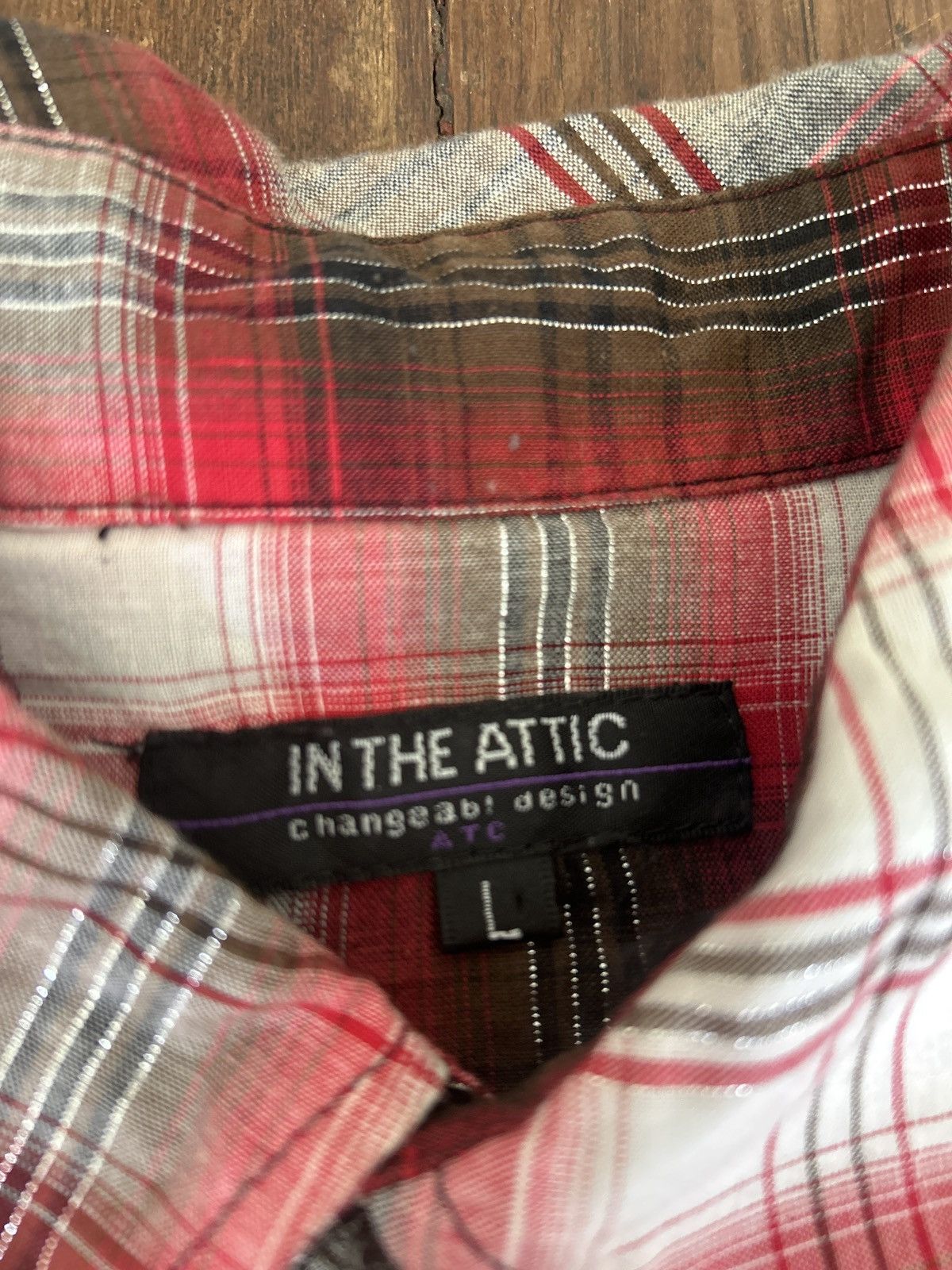 In The Attic In the Attic patchwork flannel Size US L / EU 52-54 / 3 - 2 Thumbnail