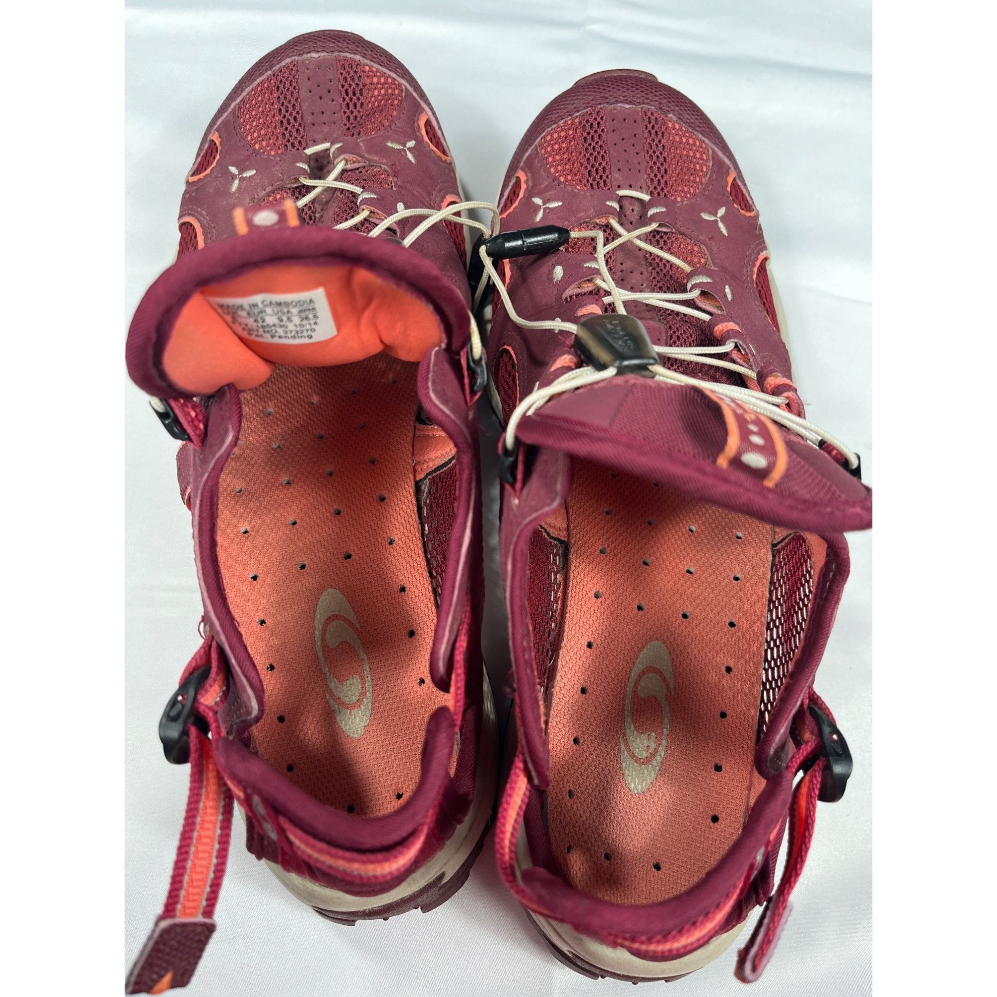 Salomon Salomon Womens Maroon Water Shoes Size 9.5 SKU 7376 Size US 9.5 / IT 39.5 - 6 Thumbnail