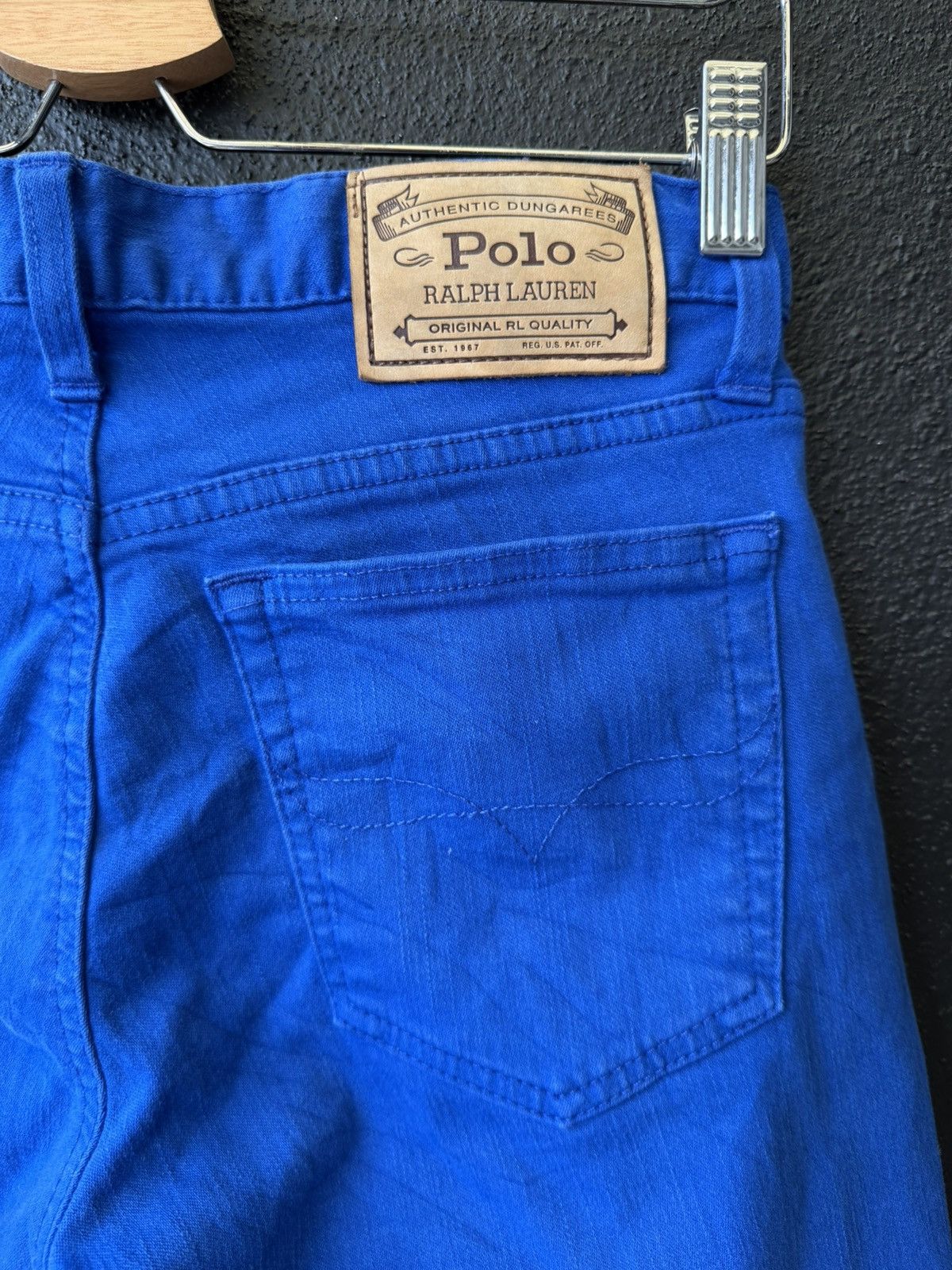 Polo Ralph Lauren Vibrant Blue Polo Ralph Lauren Tompkins Skinny Crop Jeans Size 28" / US 6 / IT 42 - 6 Thumbnail