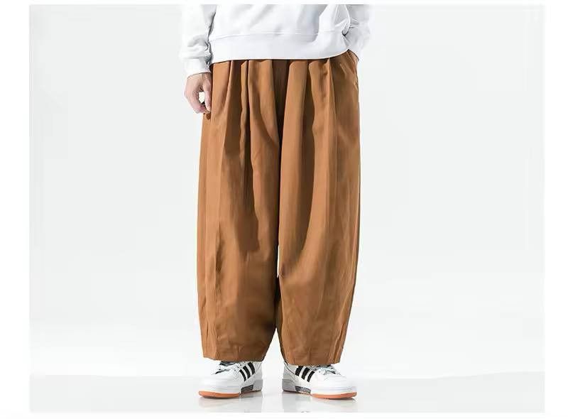 Japanese Brand × Vintage loose cotton pants Size US 34 / EU 50 - 4 Thumbnail