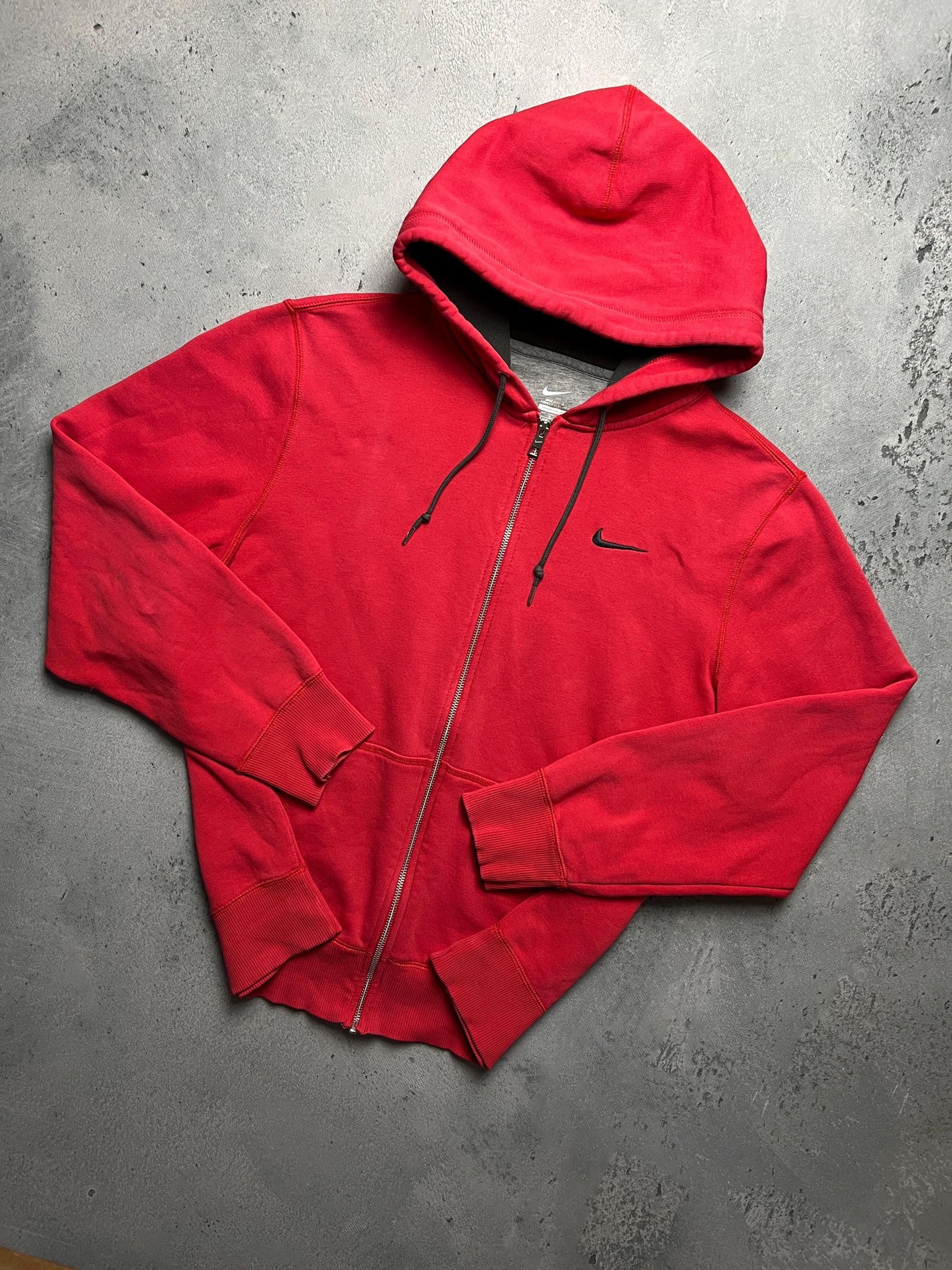 Nike Nike Vintage Zipper Hooded Jacket small swoosh logo y2k 90s Size US L / EU 52-54 / 3 - 1 Thumbnail