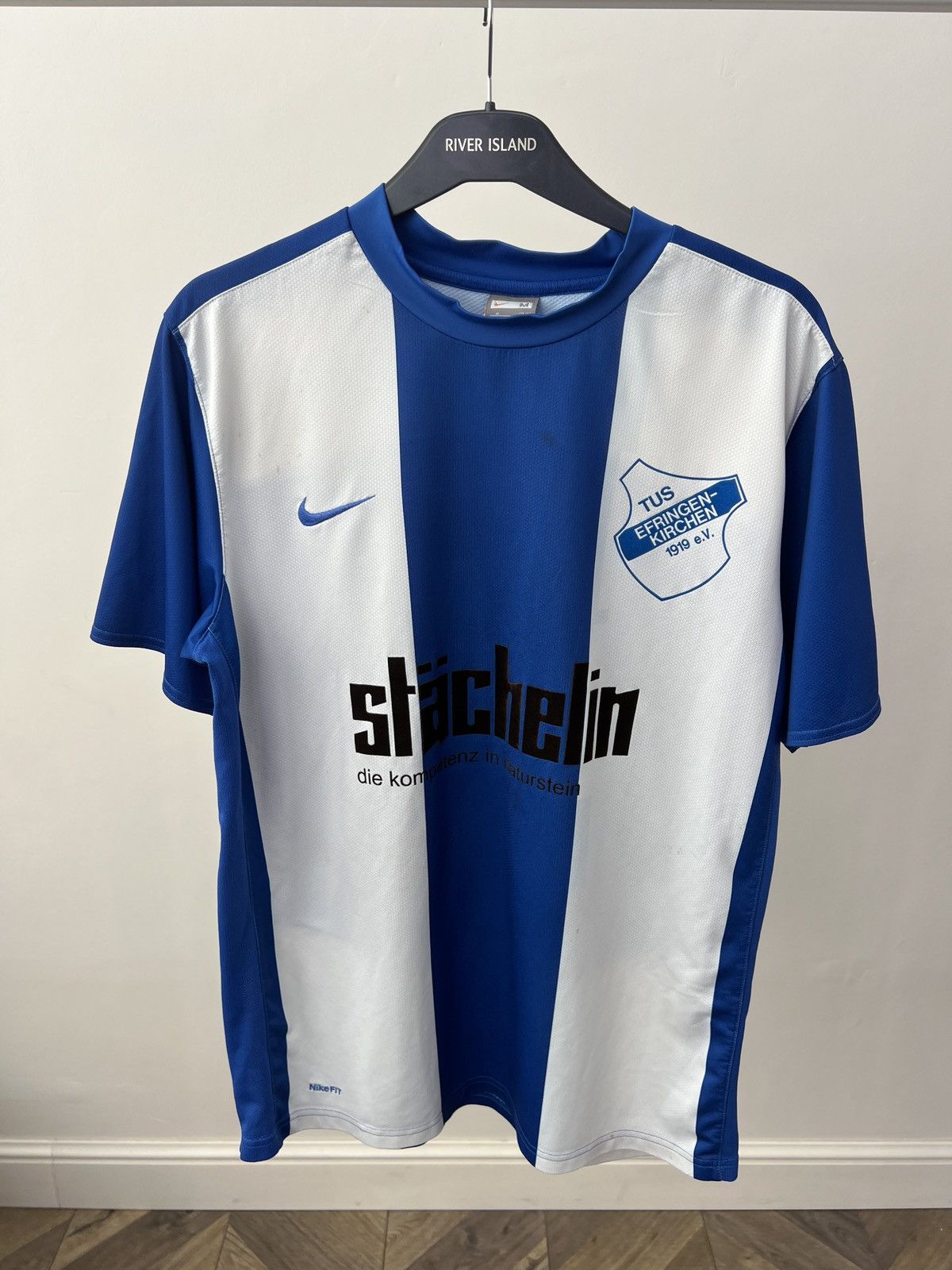 Nike Vintage Tus Efringen Kirchen Soccer Jersey Size US M / EU 48-50 / 2 - 2 Thumbnail