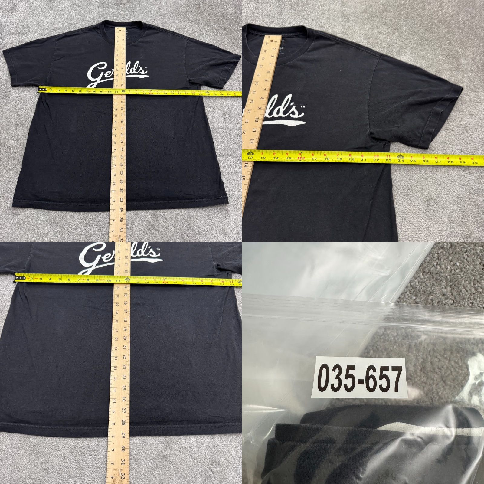 Vintage Gerald's Men's Cotton Graphic T-Shirt XL Black 90s Hip Hop Music Casual Streetwear Size US XL / EU 56 / 4 - 8 Thumbnail
