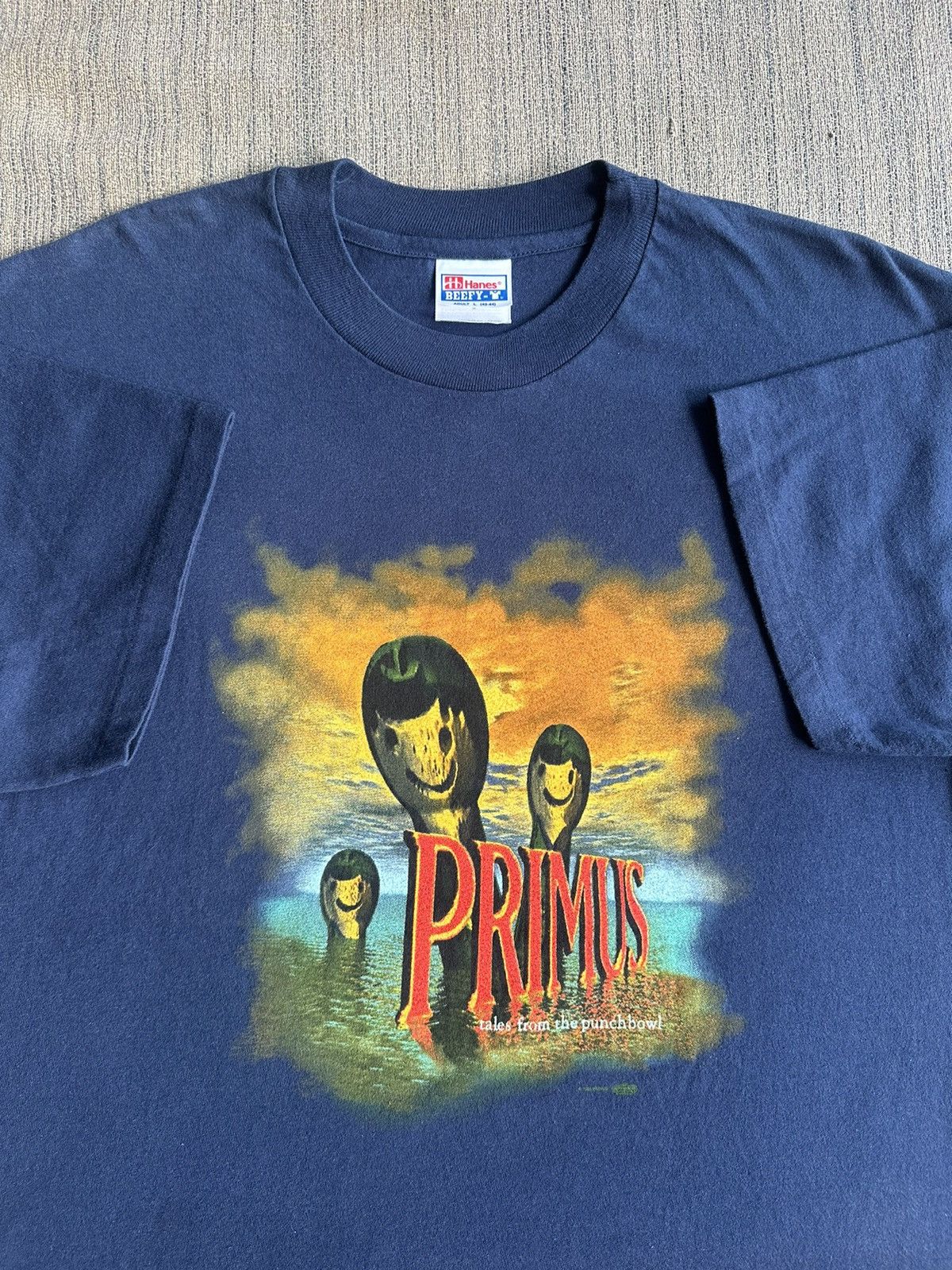 Band Tees × Vintage Vintage 90’s Primus Tales from the punchbowl Band Rock USA Size US L / EU 52-54 / 3 - 1 Thumbnail
