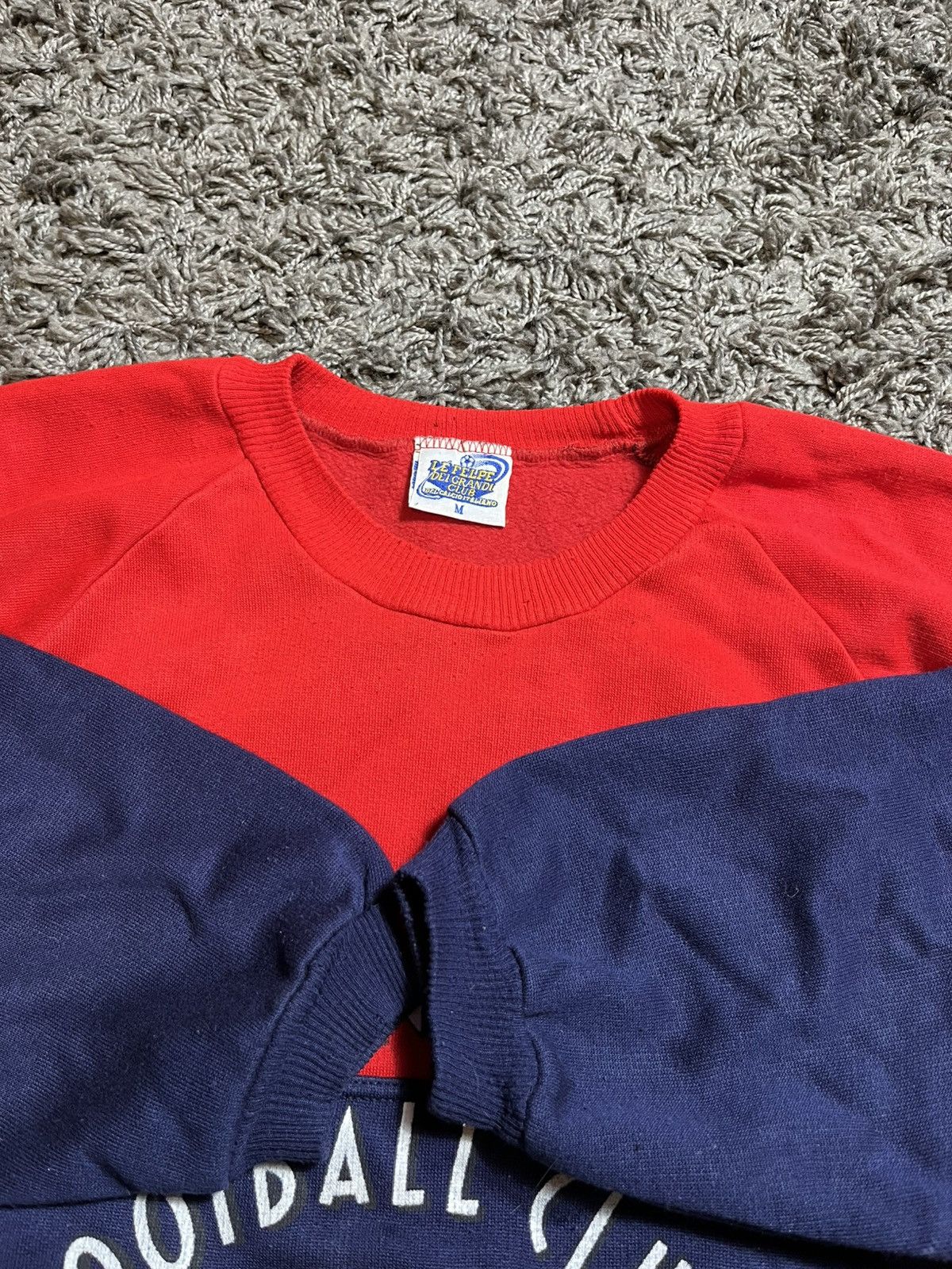 Vintage GENOA FC 1990/91 VINTAGE FOOTBALL SWEAT TOP SWEATSHIRT Size US M / EU 48-50 / 2 - 4 Thumbnail