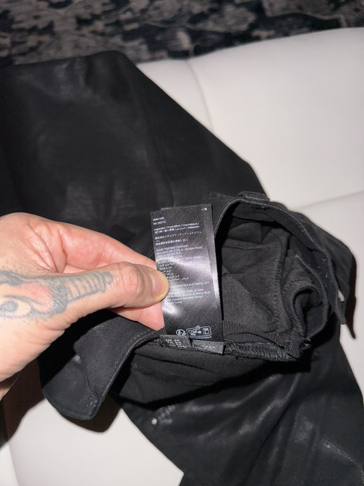 Amiri Amiri wax mx1 jeans Size US 38 / EU 54 - 6 Thumbnail