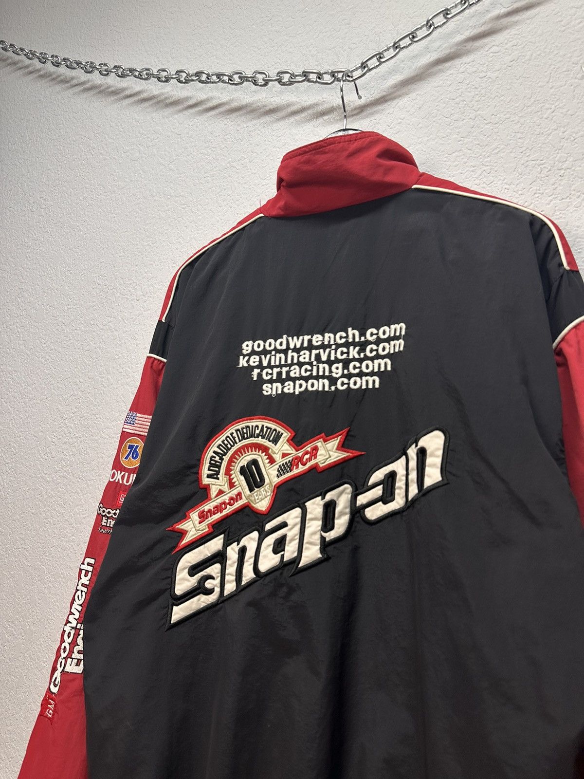 Other Vintage Jacket Red Bull Vodafone Nascar Leather Ferrari Y2K Size US XL / EU 56 / 4 - 11 Thumbnail