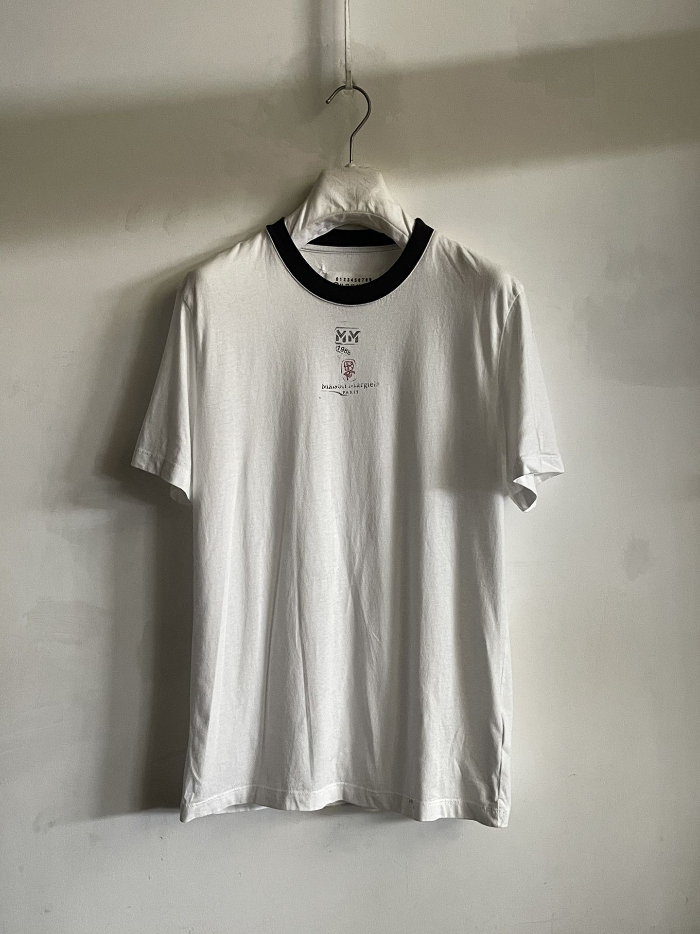 Maison Margiela Maison Margiela 2021ss new collar short-sleeved T-shirt 250 Size US S / EU 44-46 / 1 - 7 Thumbnail