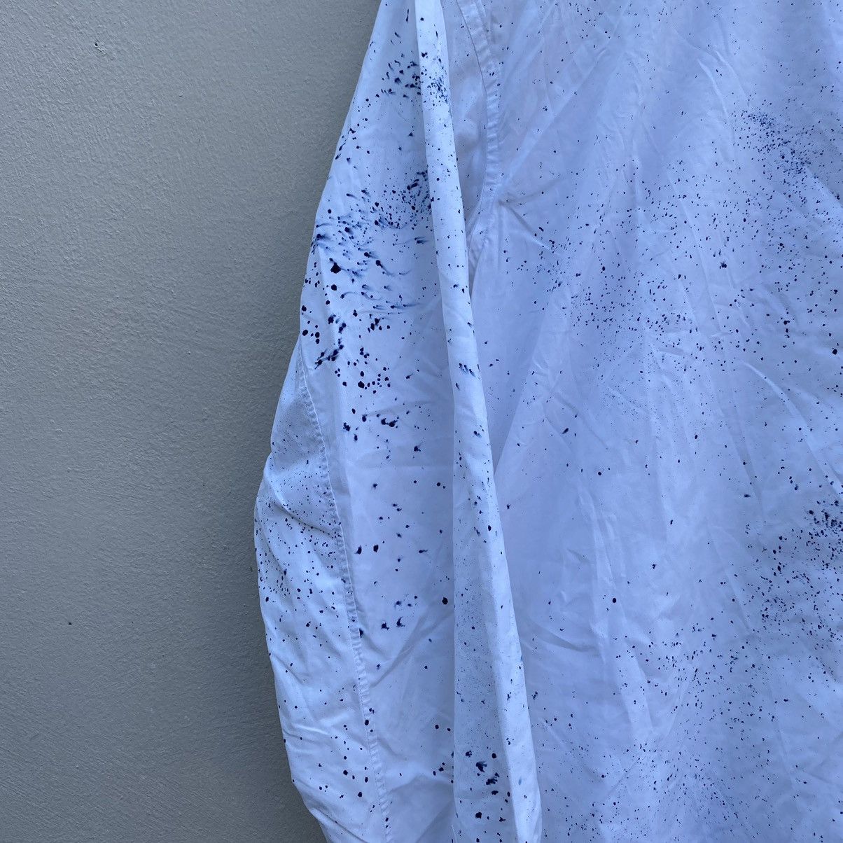 Comme des Garcons Comme des Garcons White Ink Splatter Longsleeve Shirt Size US S / EU 44-46 / 1 - 6 Thumbnail