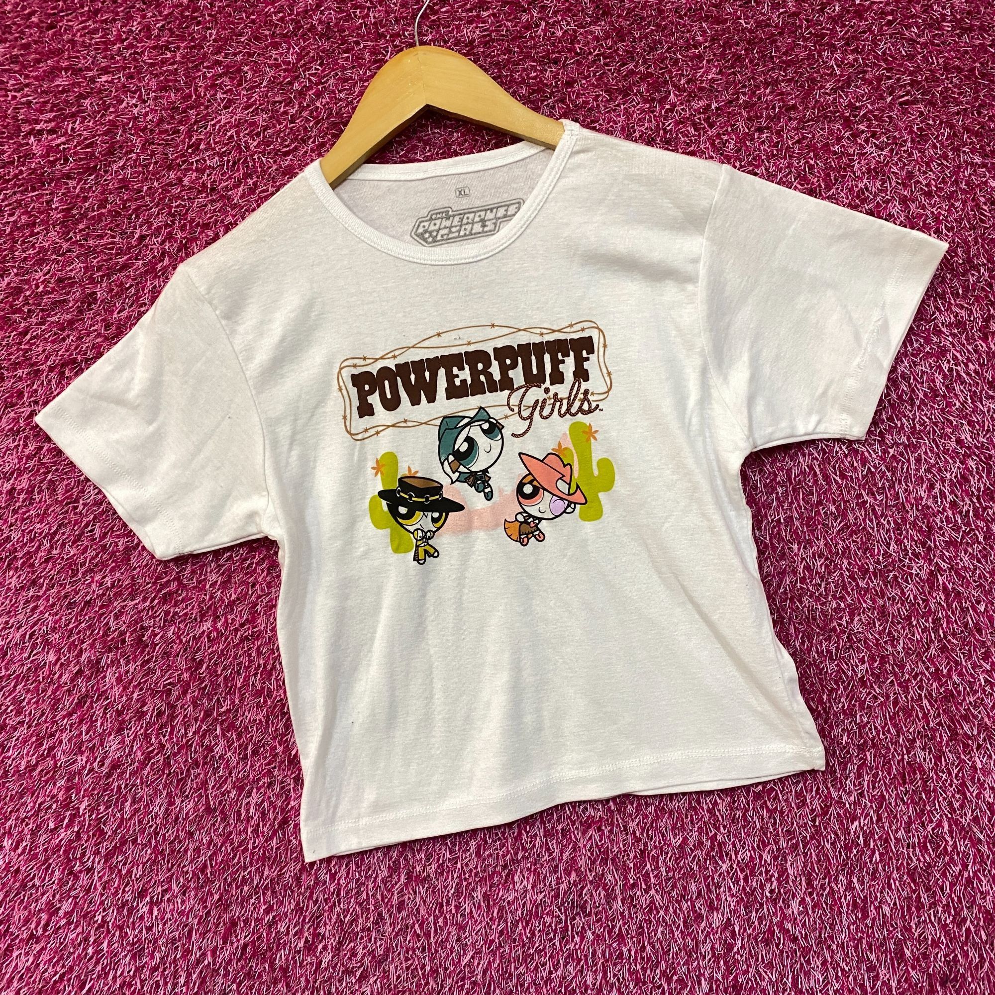 Ripple Junction The Powerpuff Girls Western Cowgirls Crop Top Size XL Size XL / US 12-14 / IT 48-50 - 3 Thumbnail