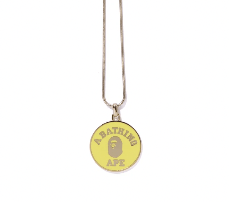 Bape Bape APE COLLEGE NECKLACE Size ONE SIZE - 2 Thumbnail