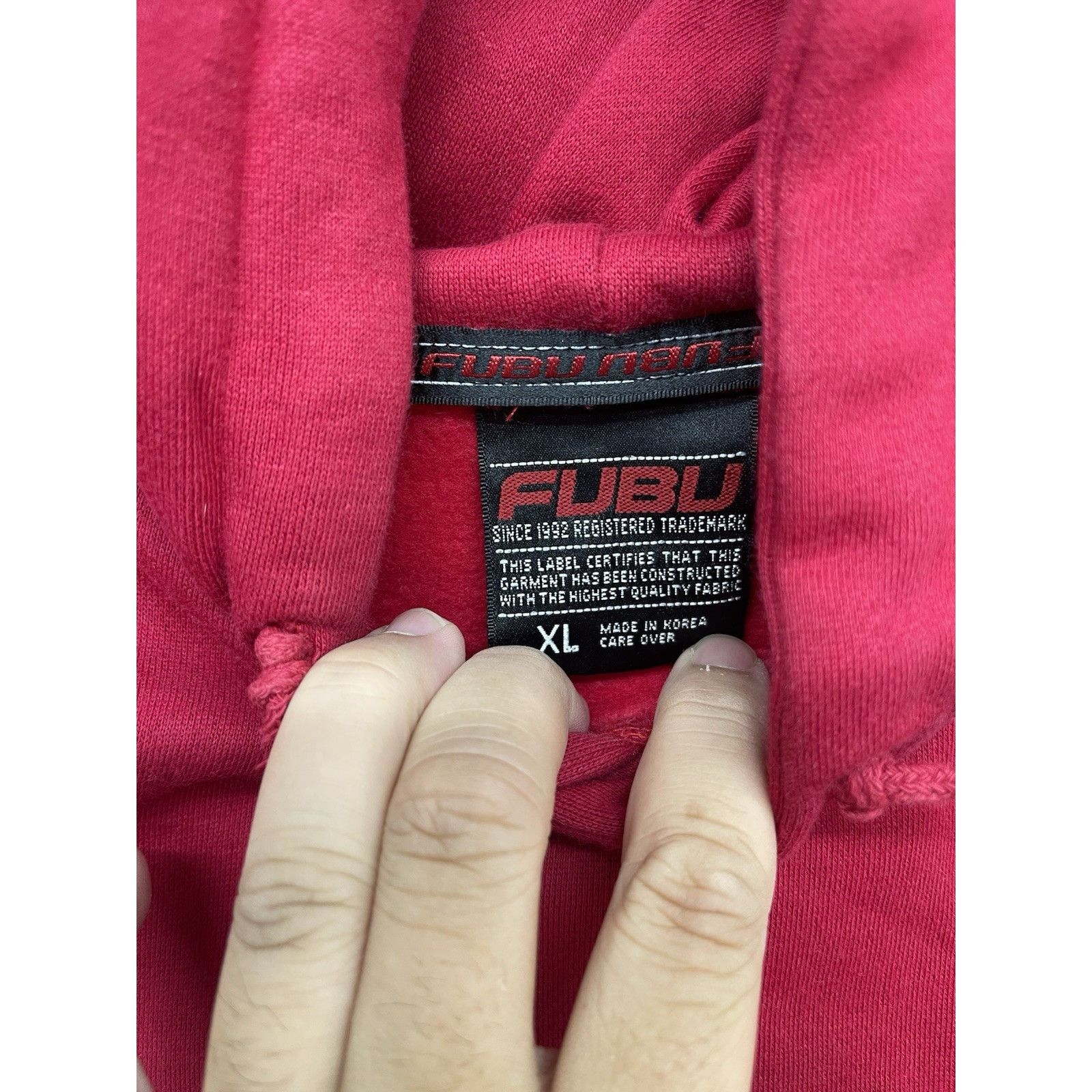 Fubu VINTAGE 90s Y2K FUBU Athletics Brooklyn Hoodie Sweatshirt Me Size US XL / EU 56 / 4 - 9 Thumbnail