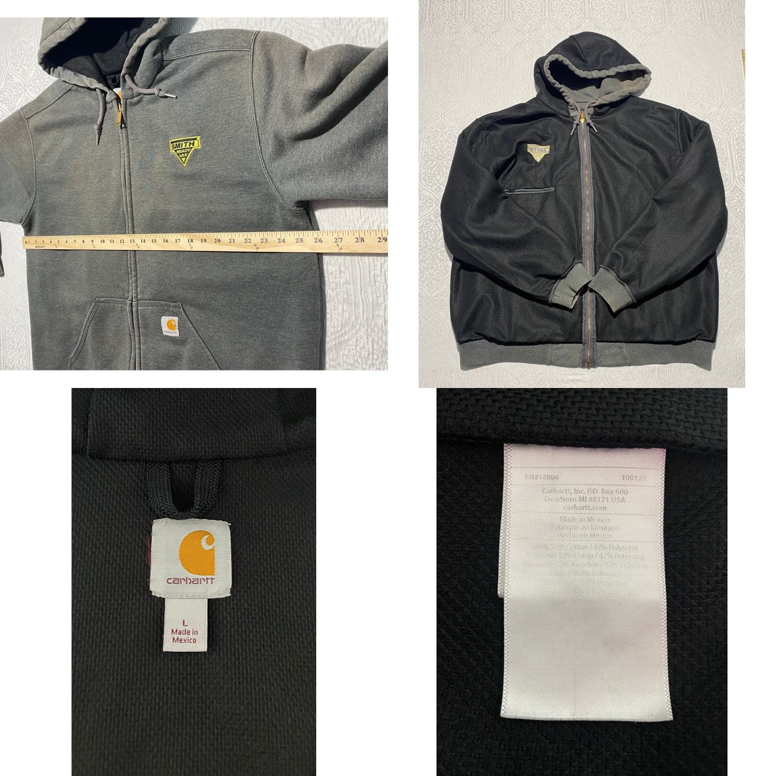 Carhartt VINTAGE Carhartt Rain Defender Paxton Heavyweight Full Zip Fleece Hoodie Mens L Smith Size US L / EU 52-54 / 3 - 8 Thumbnail