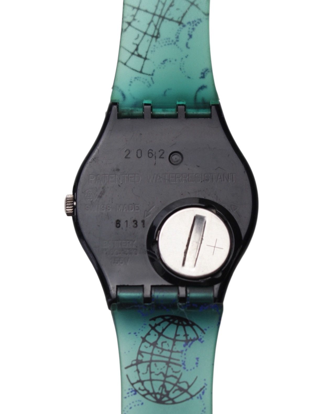 Vintage 1991 SWATCH GENT “WORLDWIDE TIME” WATCH Size ONE SIZE - 7 Thumbnail