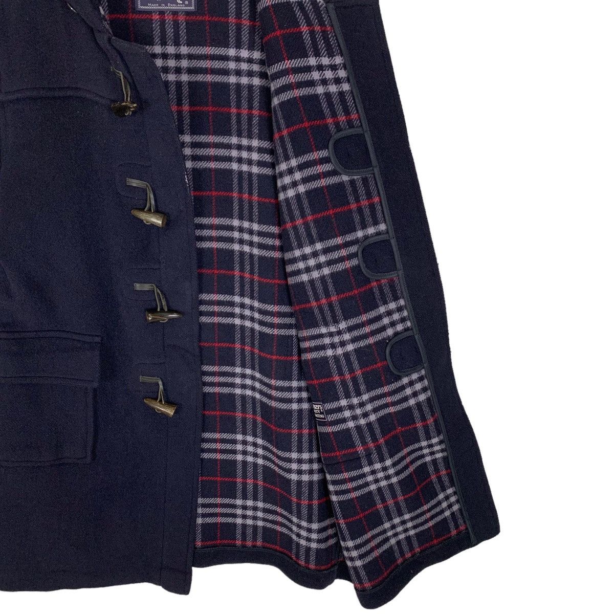 Burberry Vintage Burberrys Duffle Coat Nova Check Burberrys Size US M / EU 48-50 / 2 - 7 Thumbnail