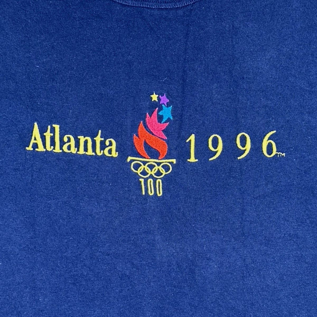 Champion × USA Olympics × Vintage Vintage Champion Atlanta Olympics 1996 Crew Neck Tee Size US XL / EU 56 / 4 - 2 Thumbnail