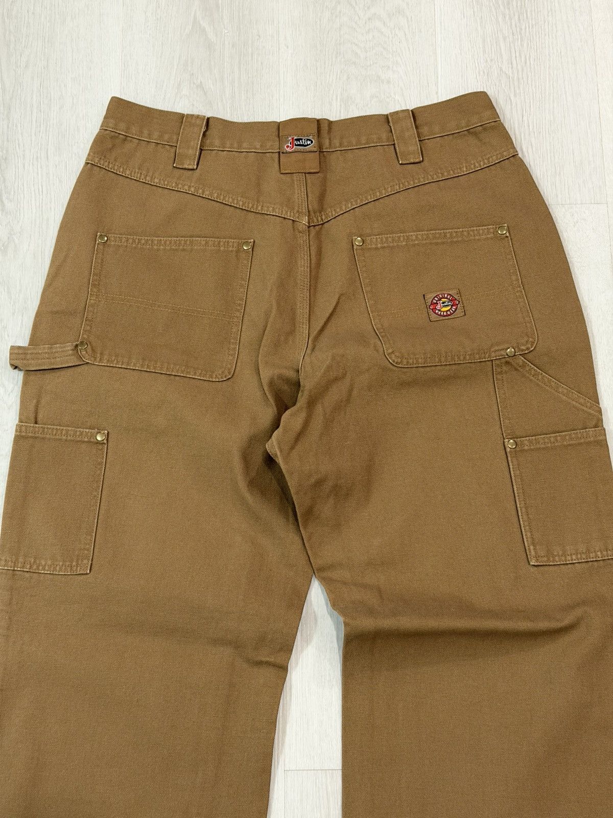Justin Justin Original Workwear Double Knee Carpenter Pants JX7064 Size US 36 / EU 52 - 2 Thumbnail