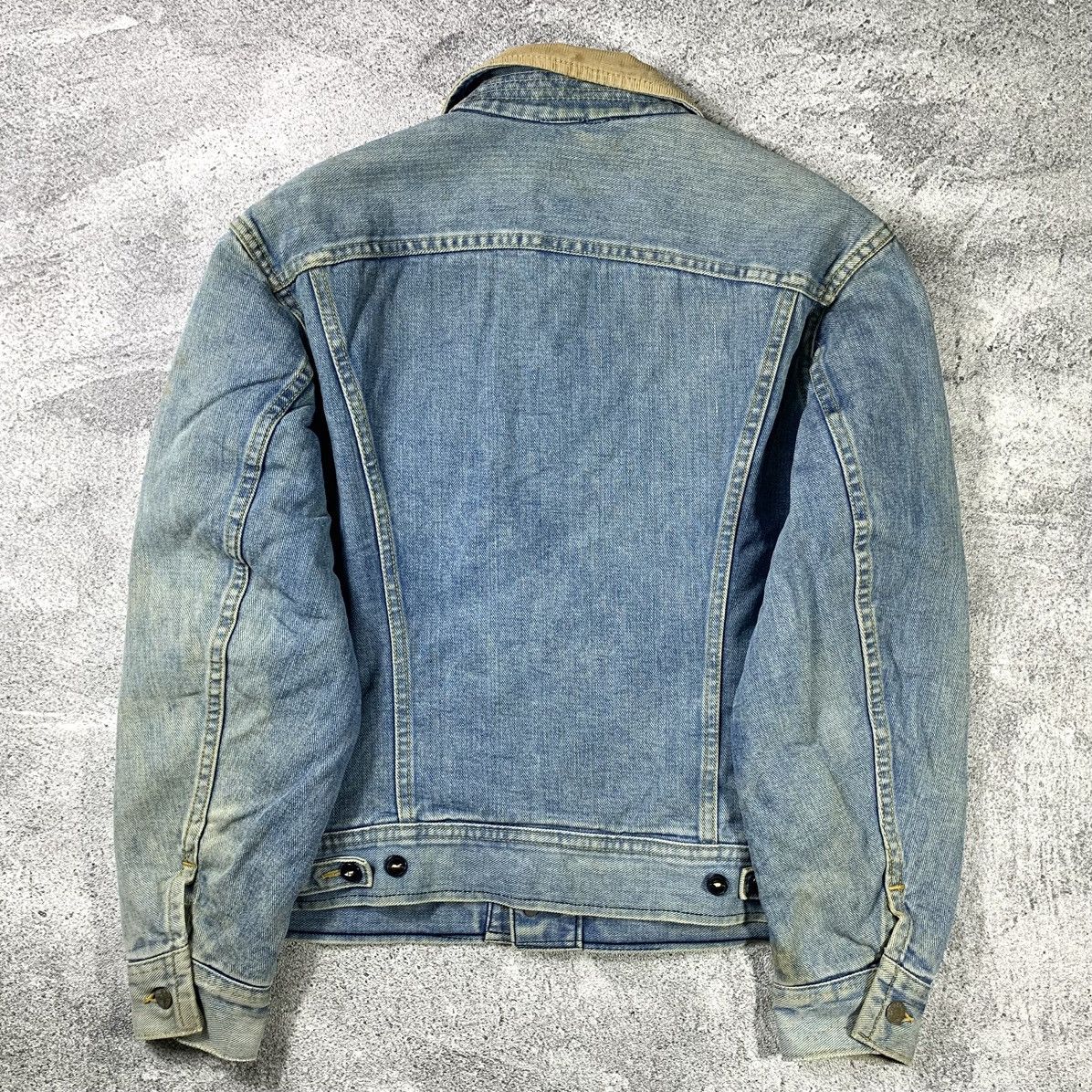 Lee × Vintage × Wrangler (SOLD OUT) Vintage 1970’s Lee Storm Rider Blanked Lined Size US L / EU 52-54 / 3 - 6 Thumbnail