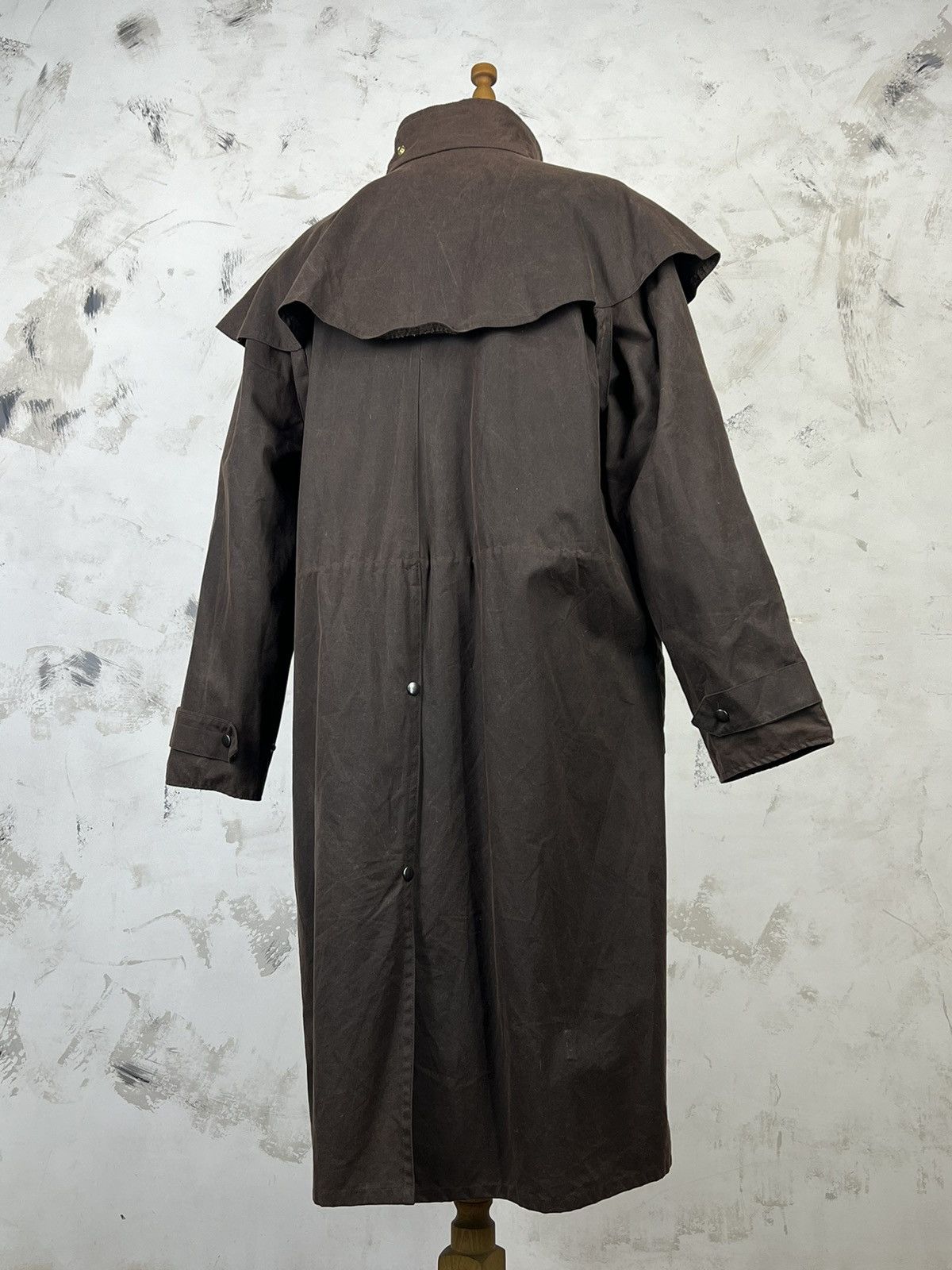 Vintage Ben Nevis Waxed Long Coat Outdoor Bushman Duster Jacket L–XL Size US L / EU 52-54 / 3 - 2 Thumbnail